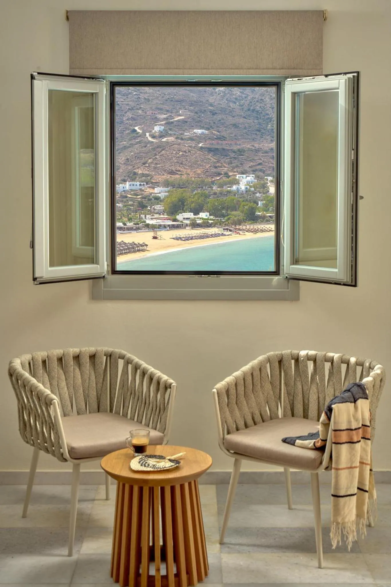 Seating area in Ios Palace Hotel & Spa