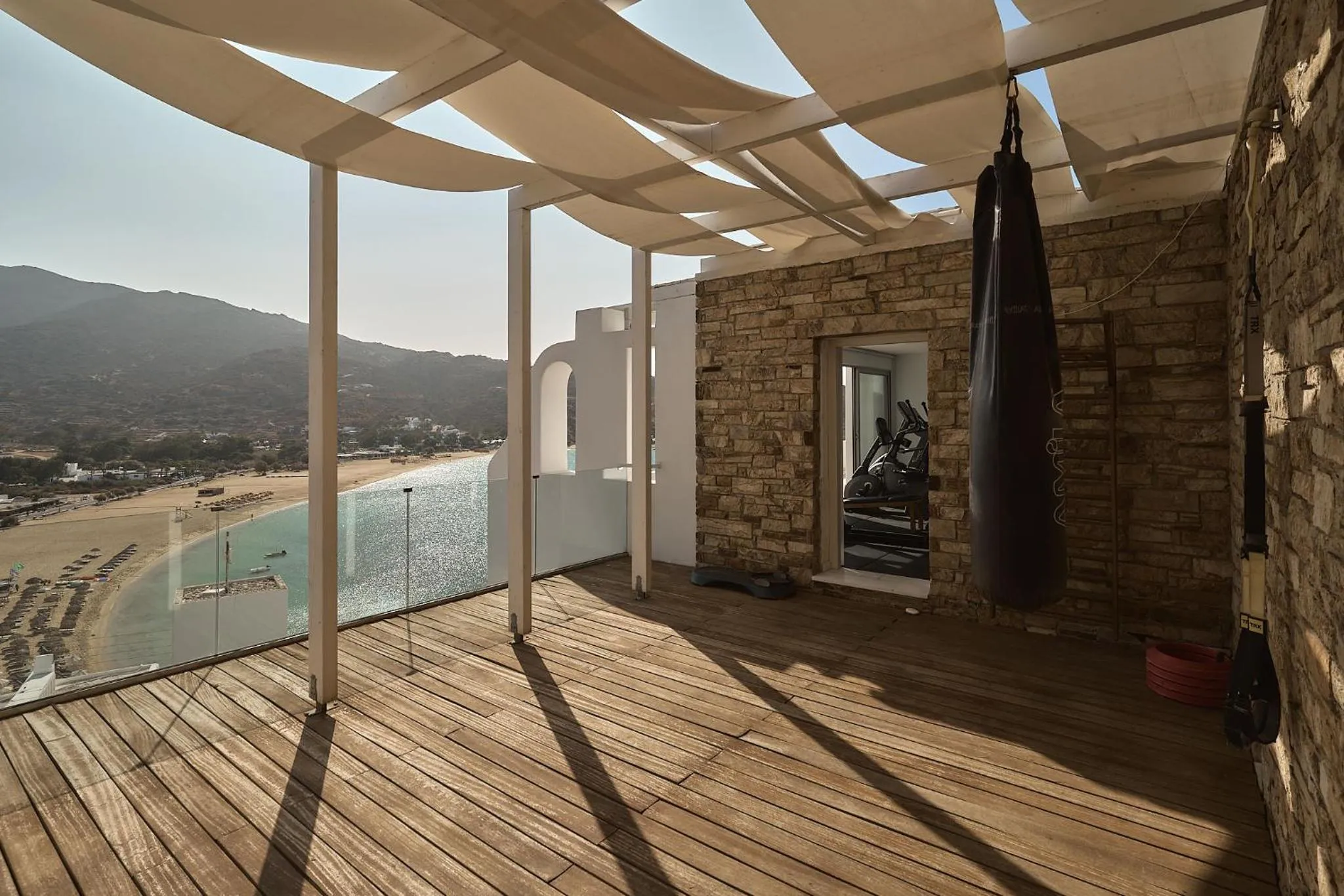 Fitness centre/facilities in Ios Palace Hotel & Spa