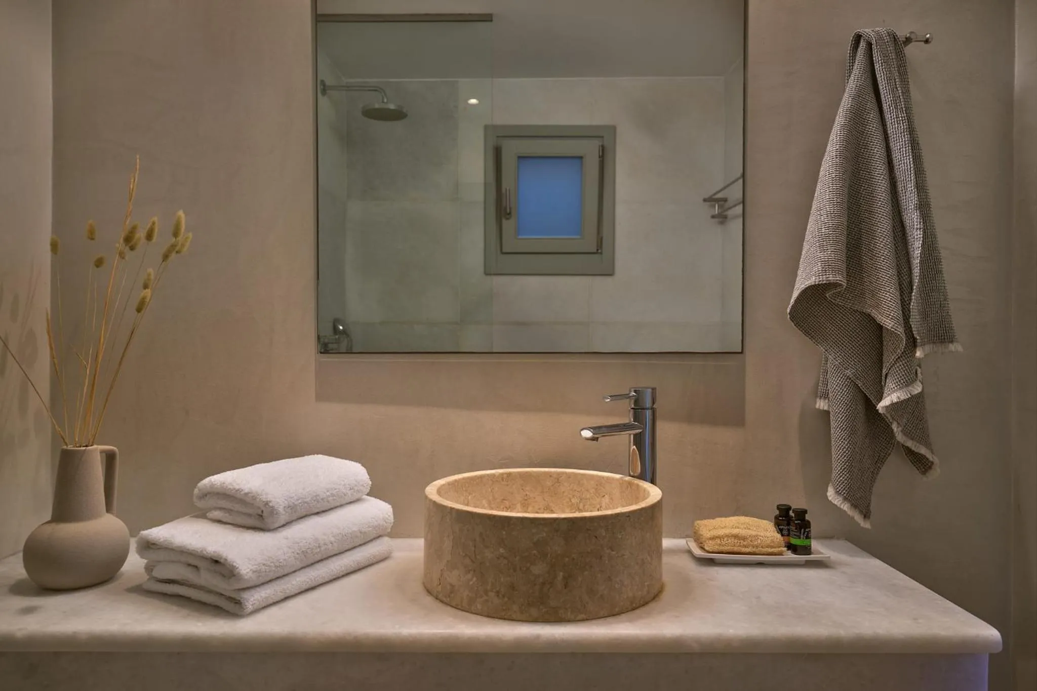 Bathroom in Ios Palace Hotel & Spa