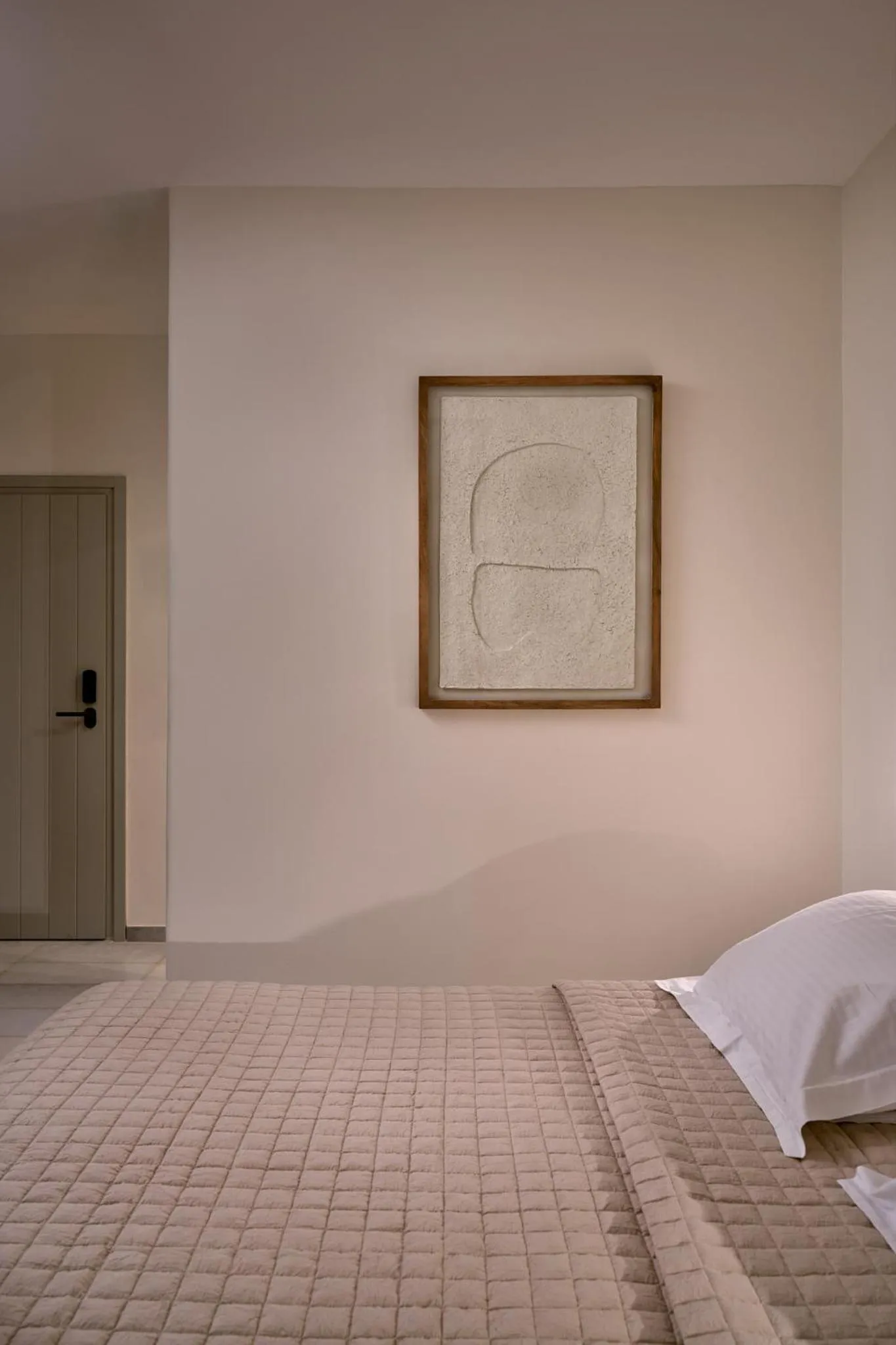 Bed in Ios Palace Hotel & Spa