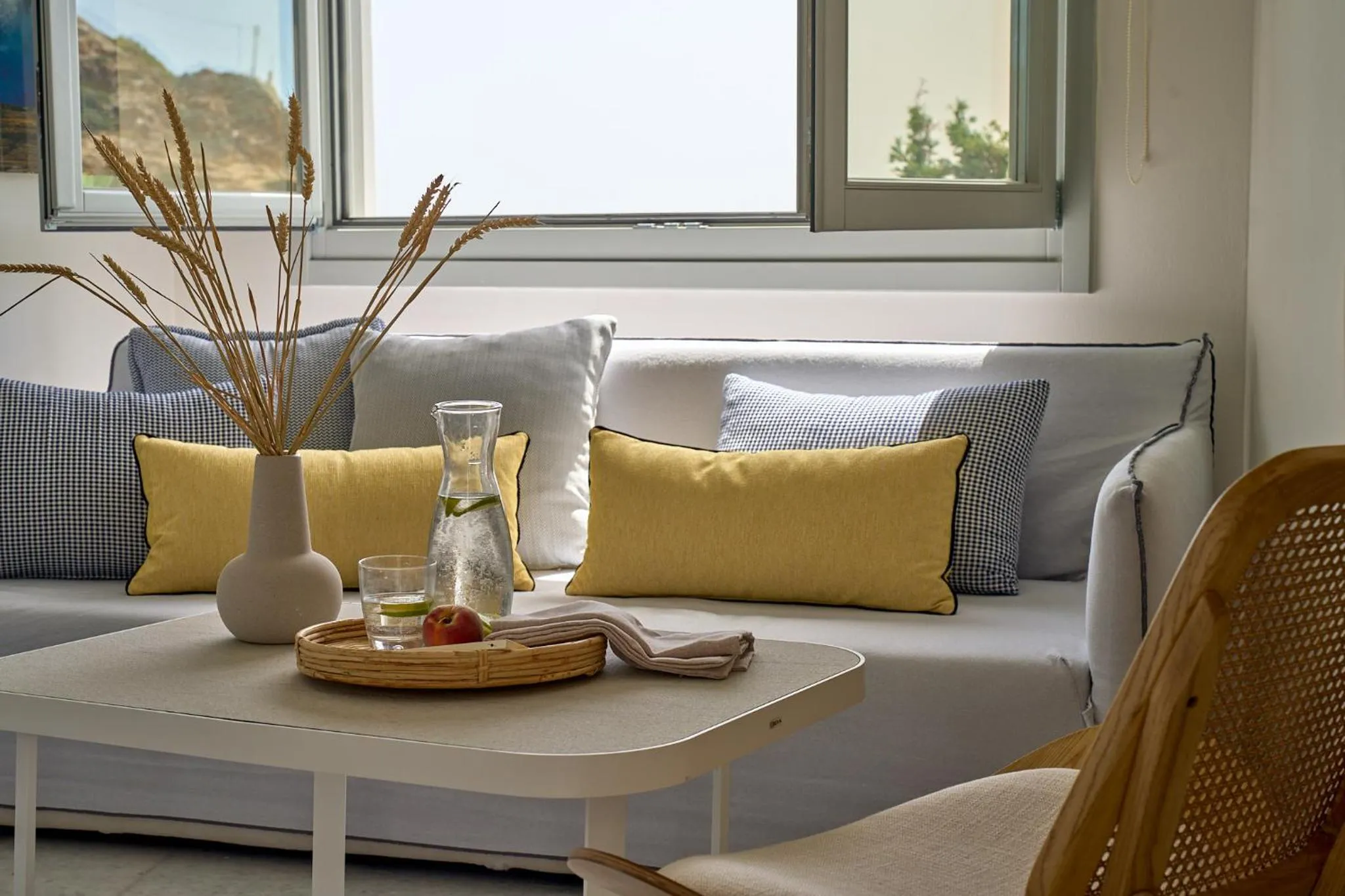 Bed in Ios Palace Hotel & Spa