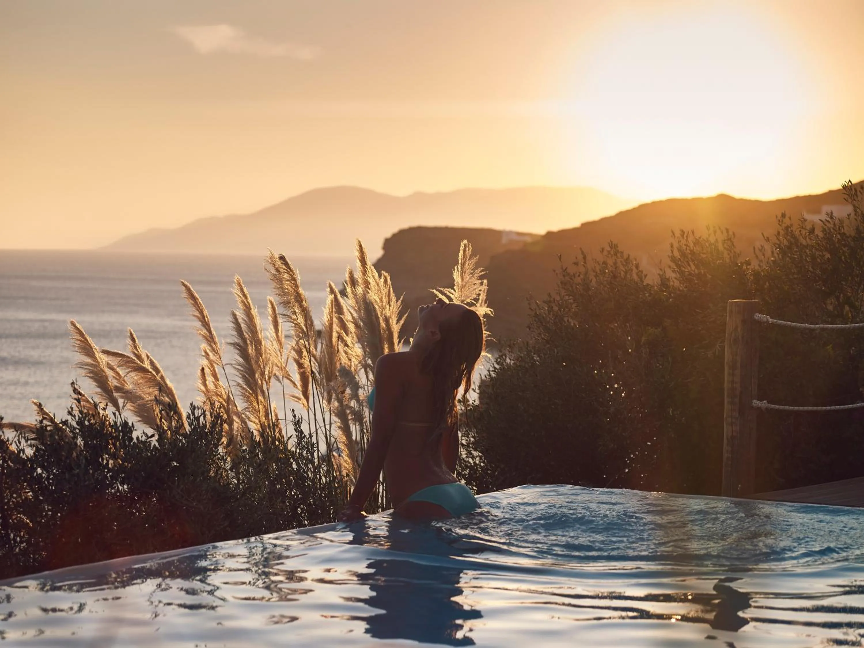 Sea view in Ios Palace Hotel & Spa