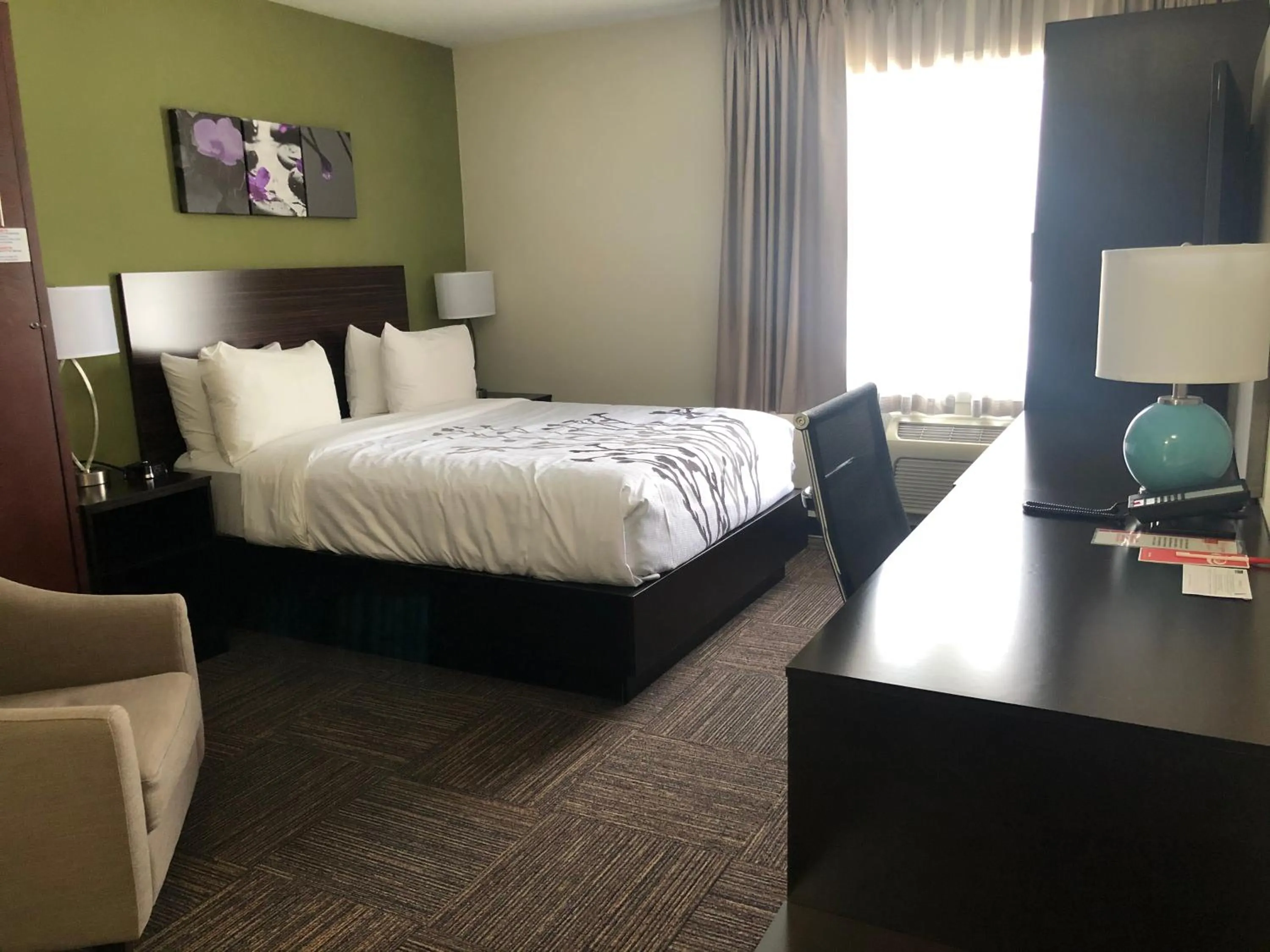 Photo of the whole room, Bed in Sleep Inn & Suites Quebec City East