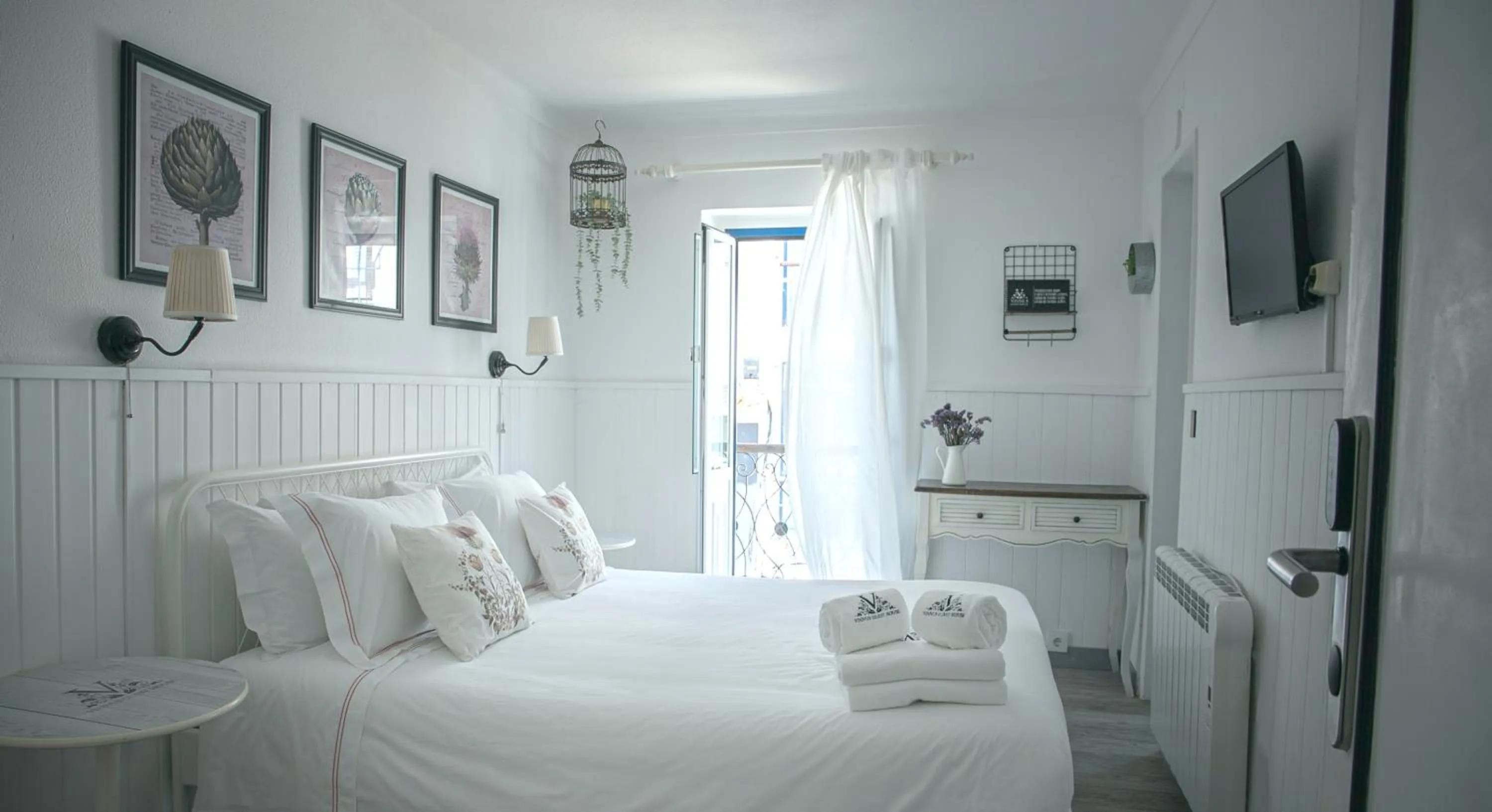 Bed in Vinnus Guesthouse