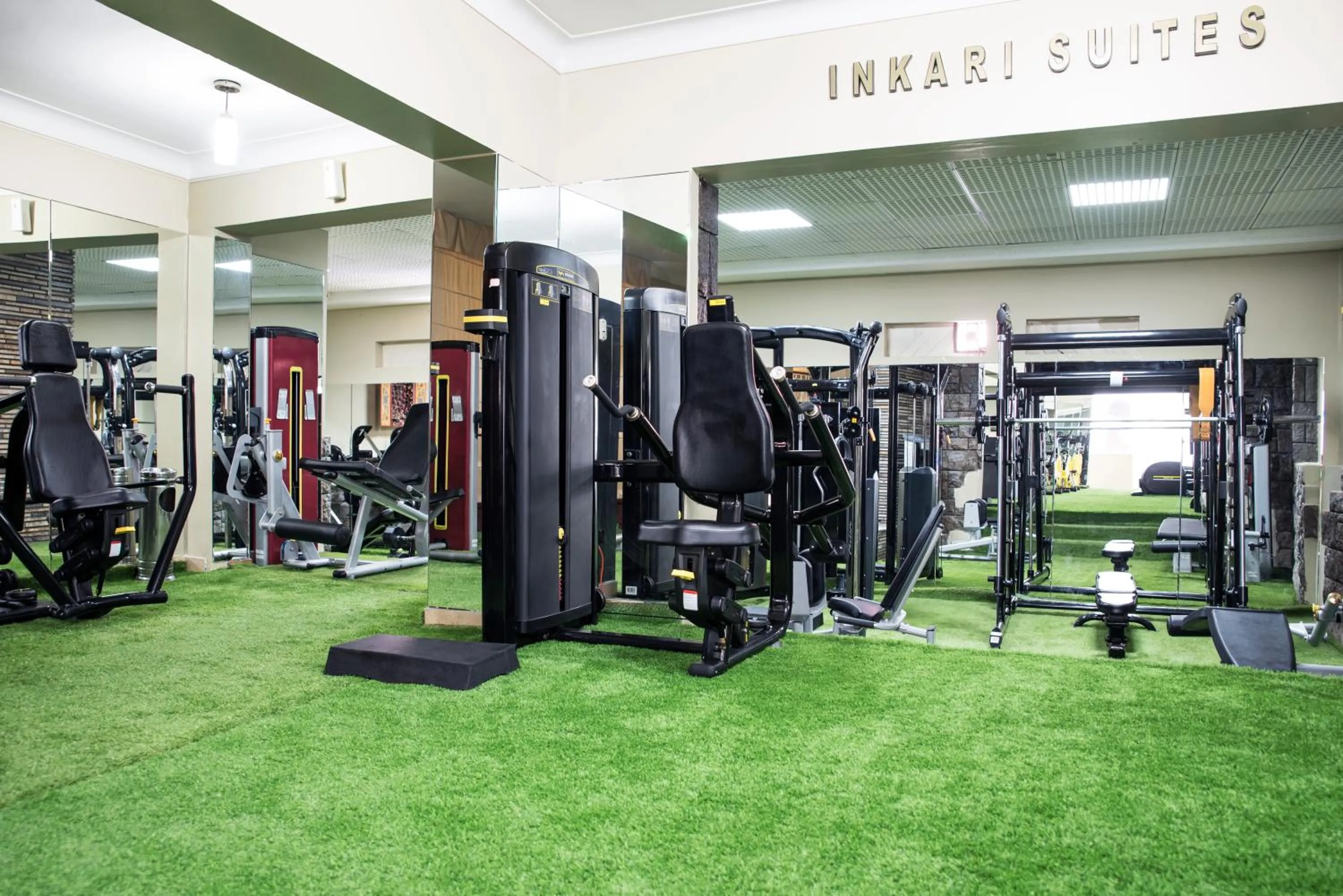 Fitness centre/facilities in Inkari Suites Hotel