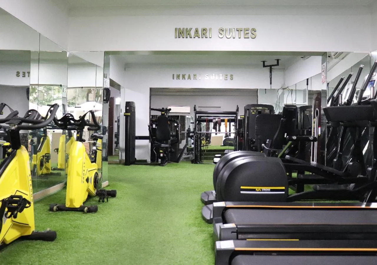 Fitness centre/facilities in Inkari Suites Hotel
