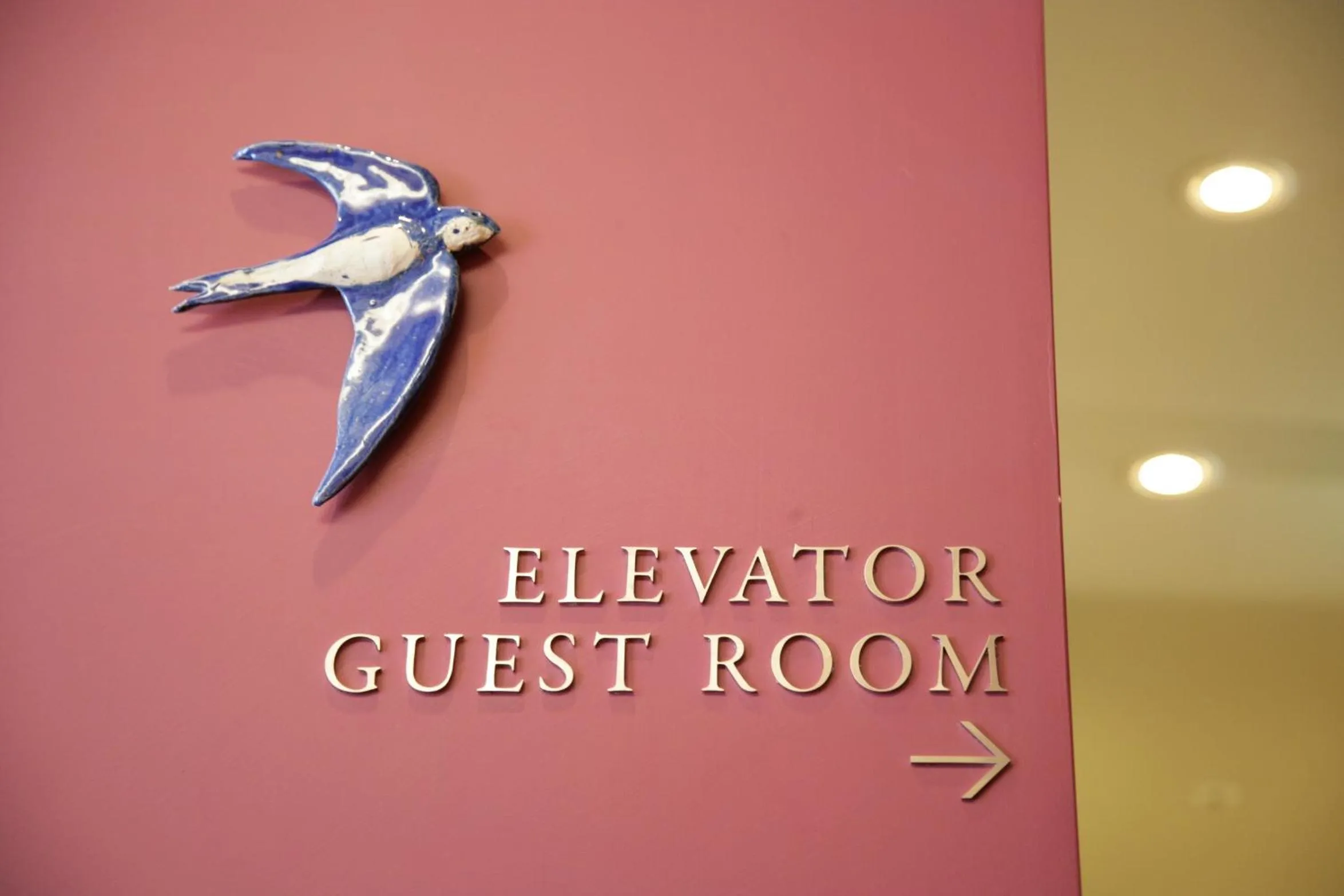 Decorative detail in Hotel Gracery Tokyo Tamachi