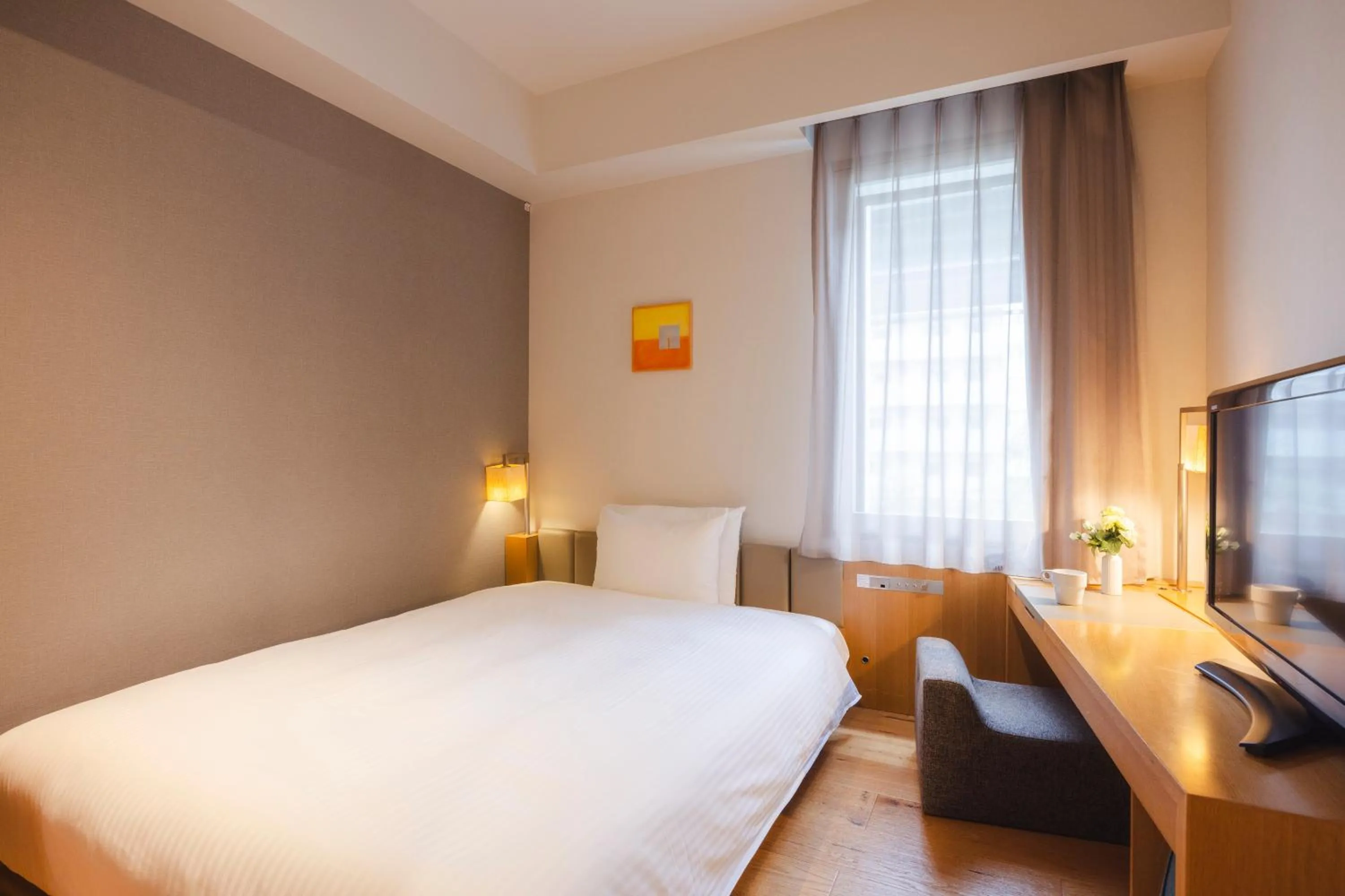 Bed in Hotel Gracery Tokyo Tamachi