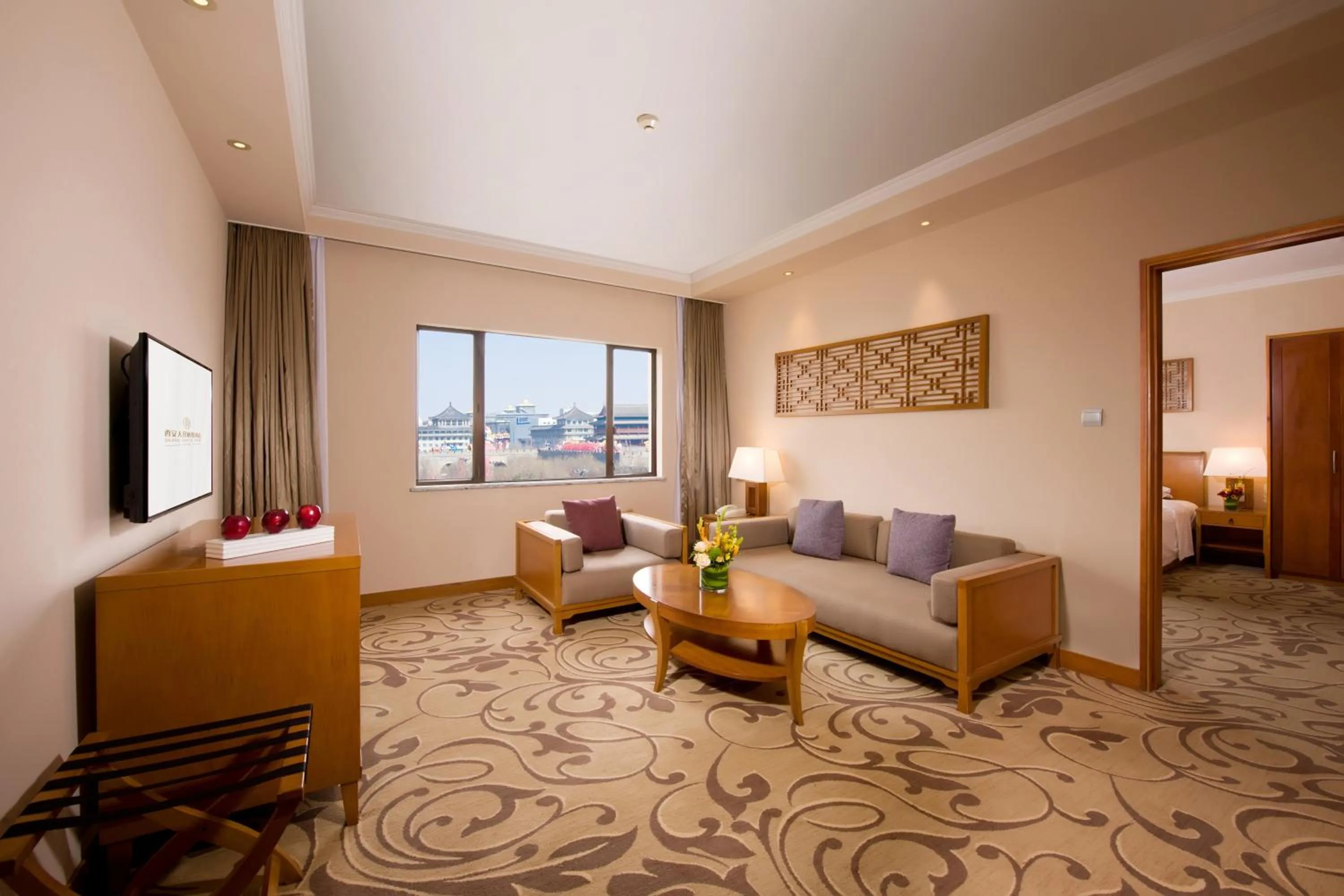 Living room, Seating Area in Grand Park Xian