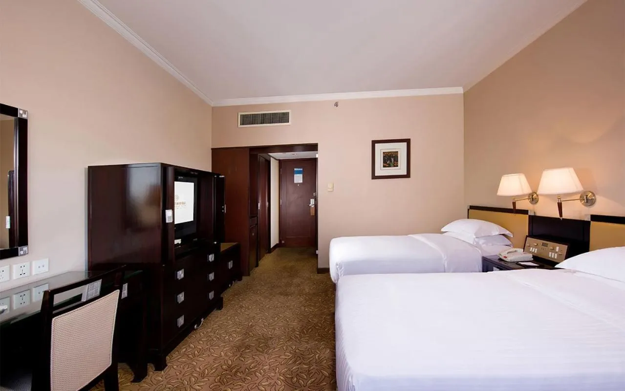 Bedroom, Bed in Grand Park Xian