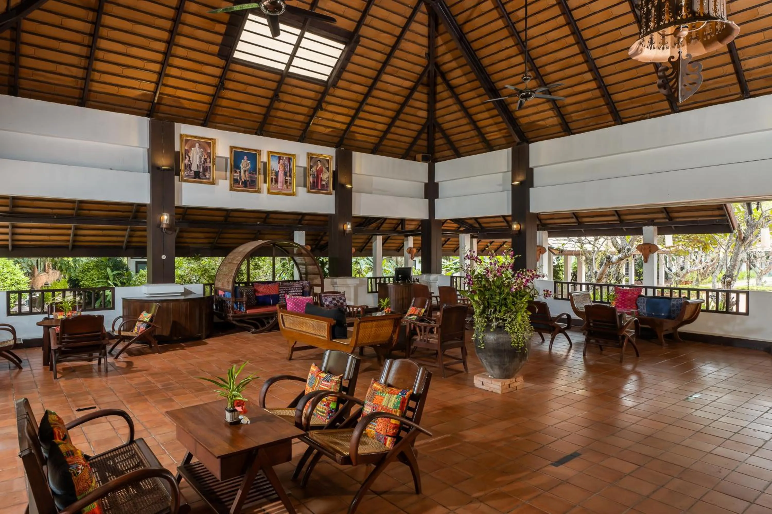 Lobby or reception in The Legend Chiang Rai Boutique River Resort & Spa