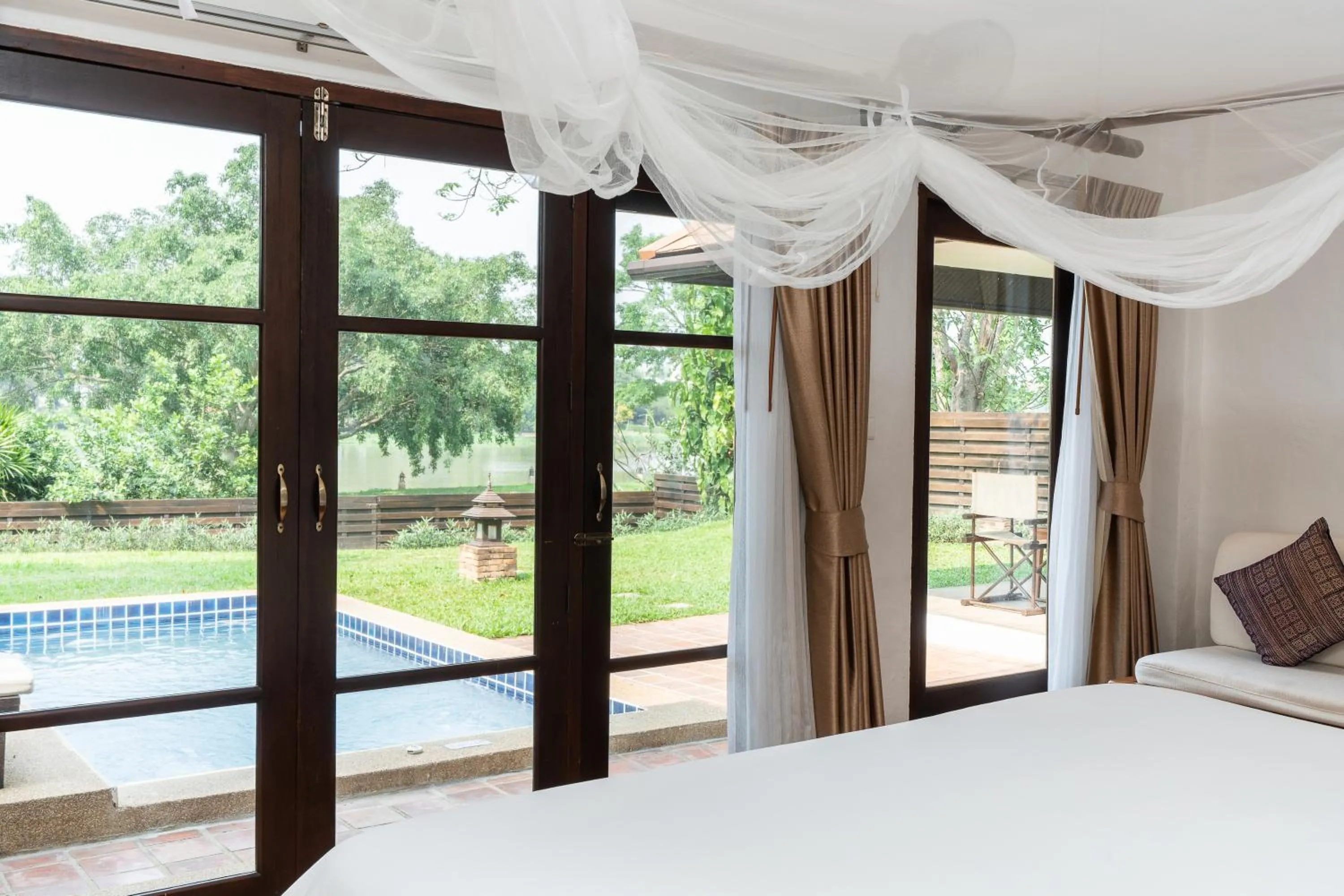 River view, Bed in The Legend Chiang Rai Boutique River Resort & Spa