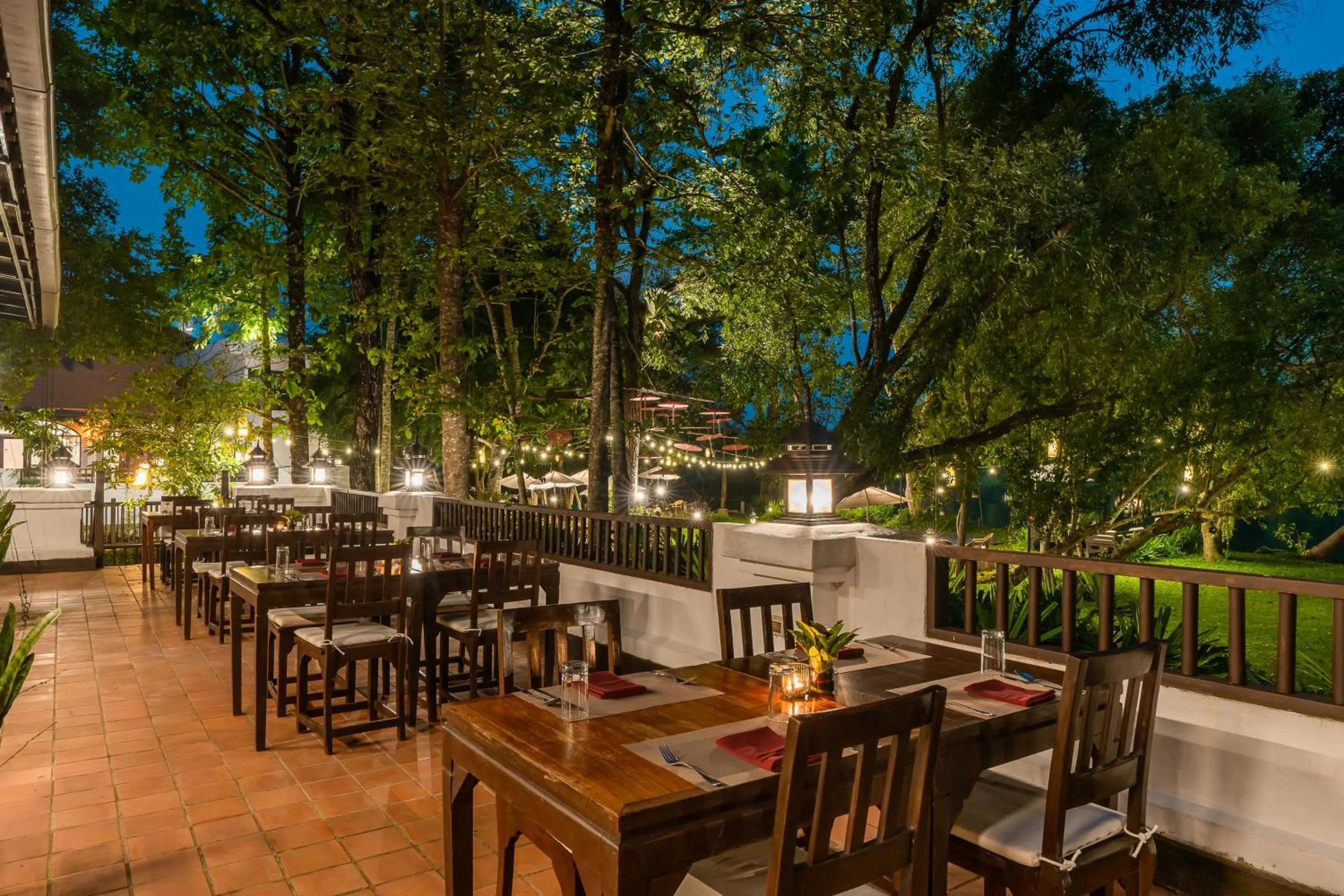 Restaurant/places to eat in The Legend Chiang Rai Boutique River Resort & Spa