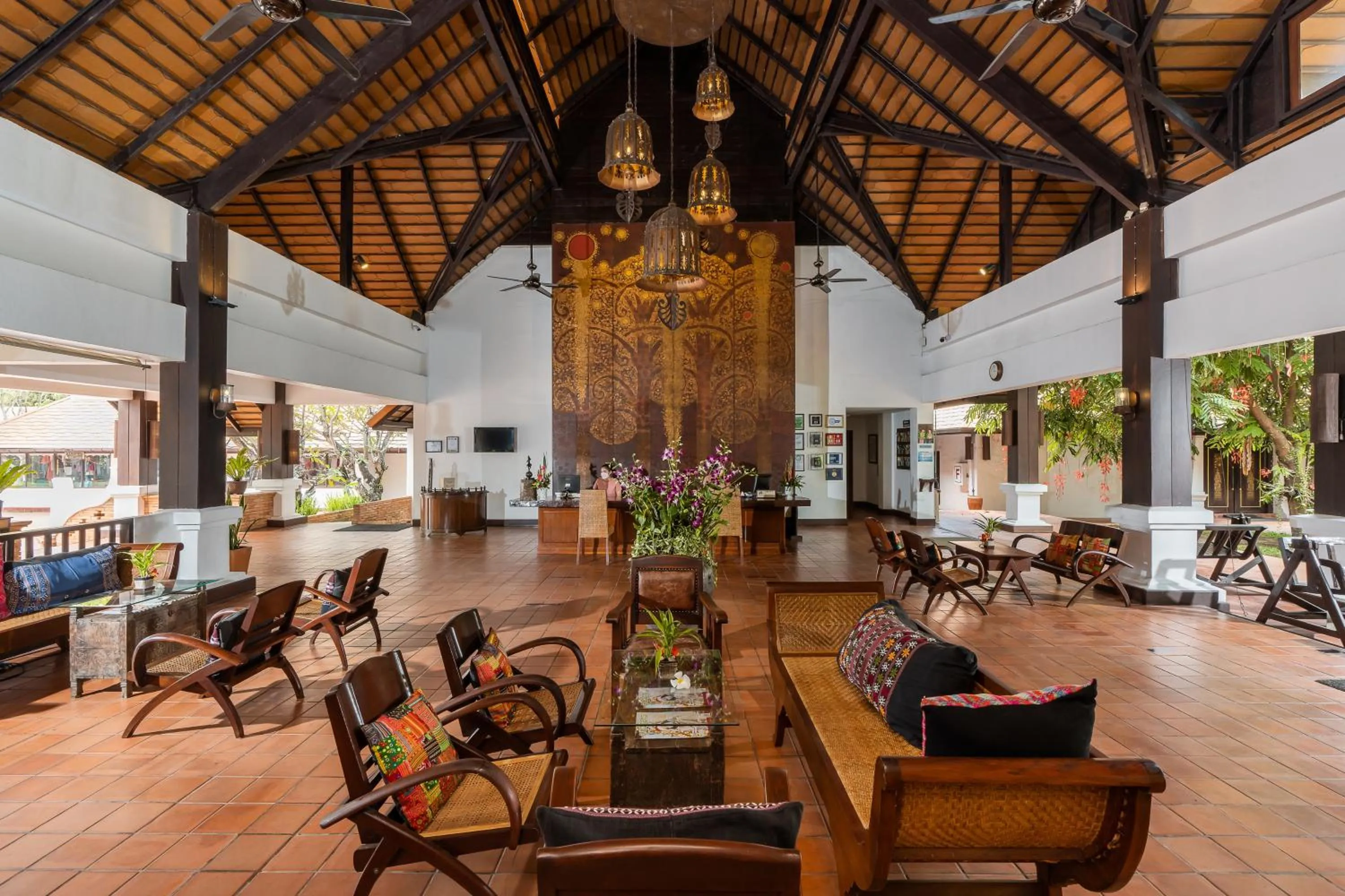 Lobby or reception in The Legend Chiang Rai Boutique River Resort & Spa