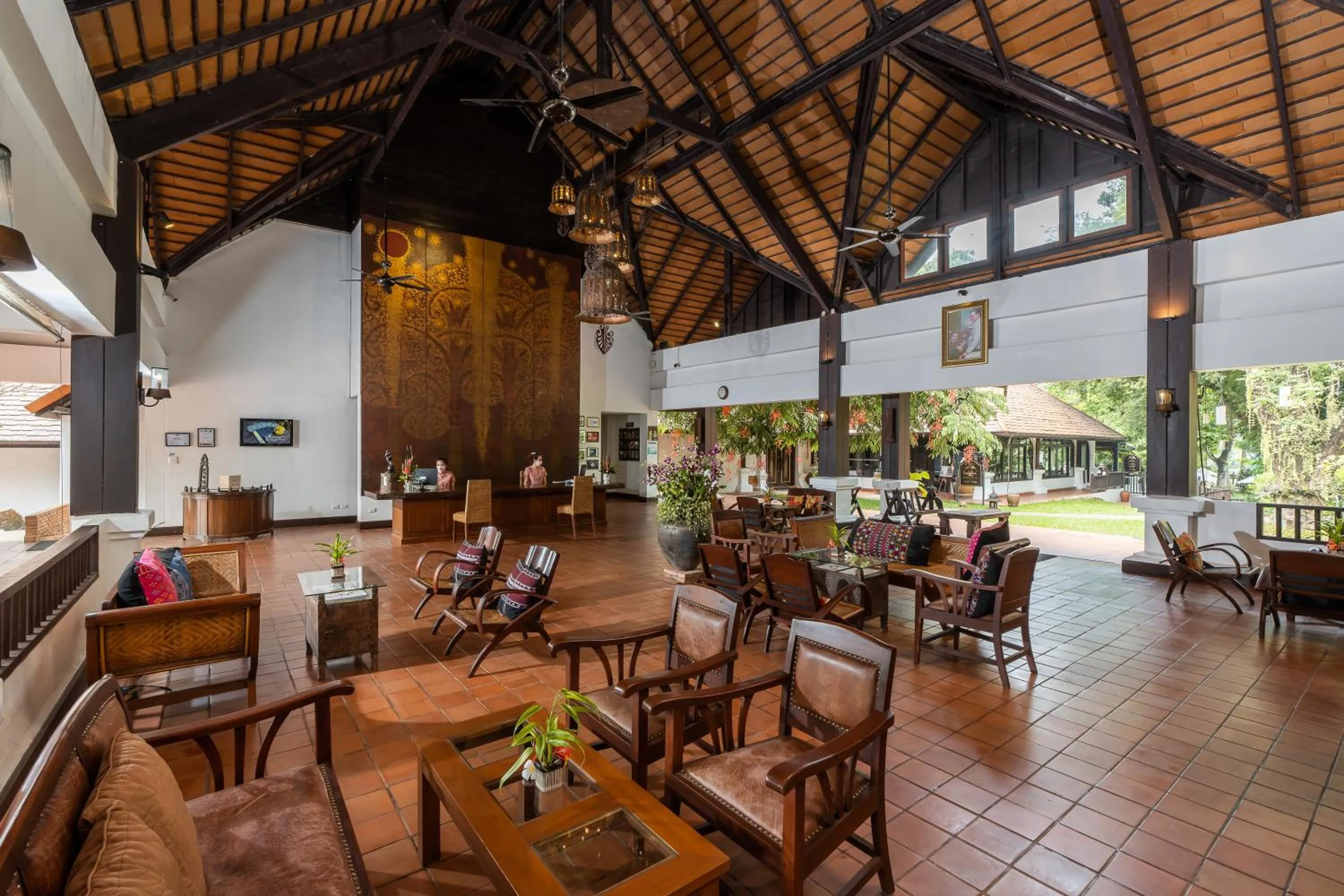 Lobby or reception in The Legend Chiang Rai Boutique River Resort & Spa