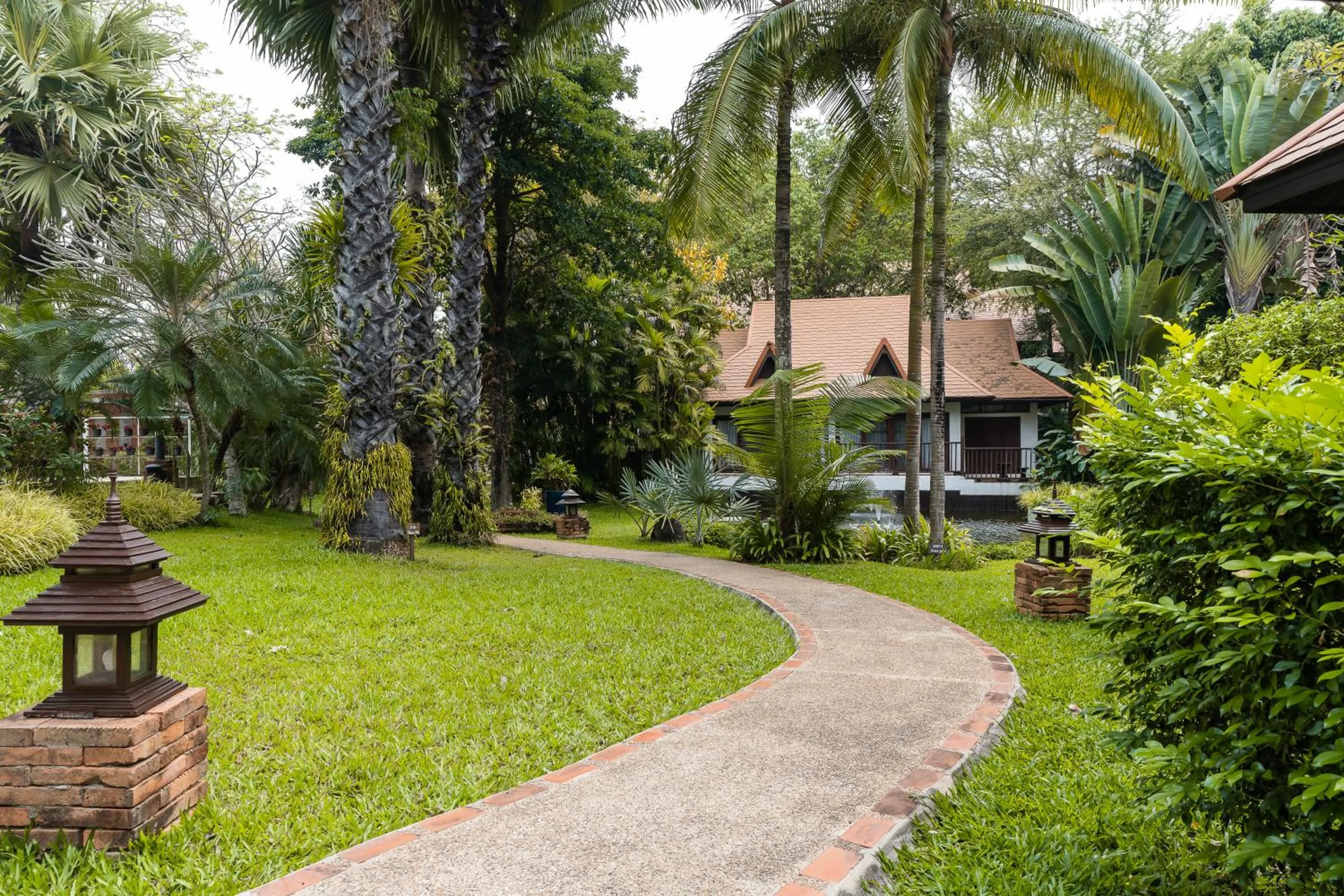 Garden view in The Legend Chiang Rai Boutique River Resort & Spa