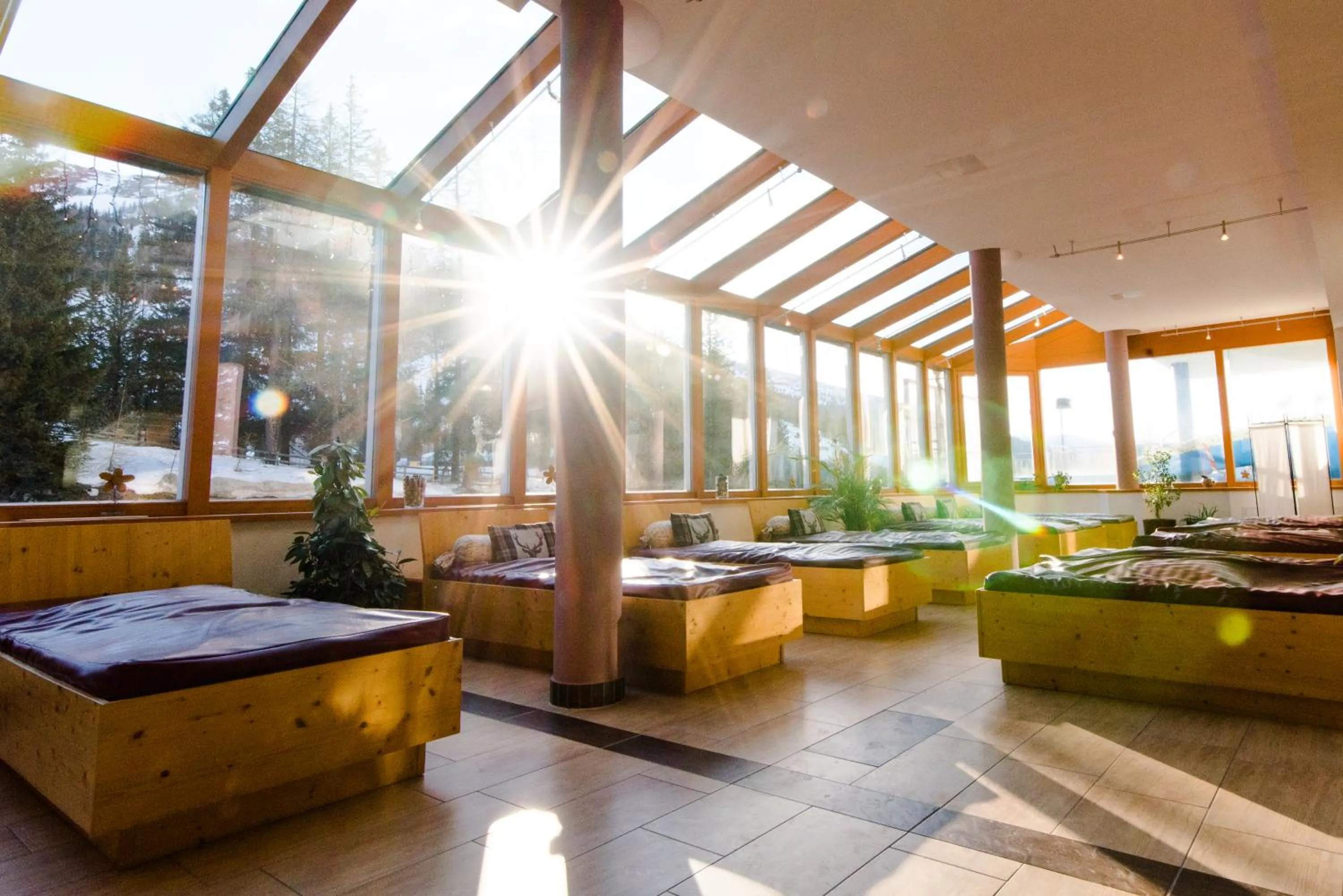 Spa and wellness centre/facilities in Familienhotel Hinteregger