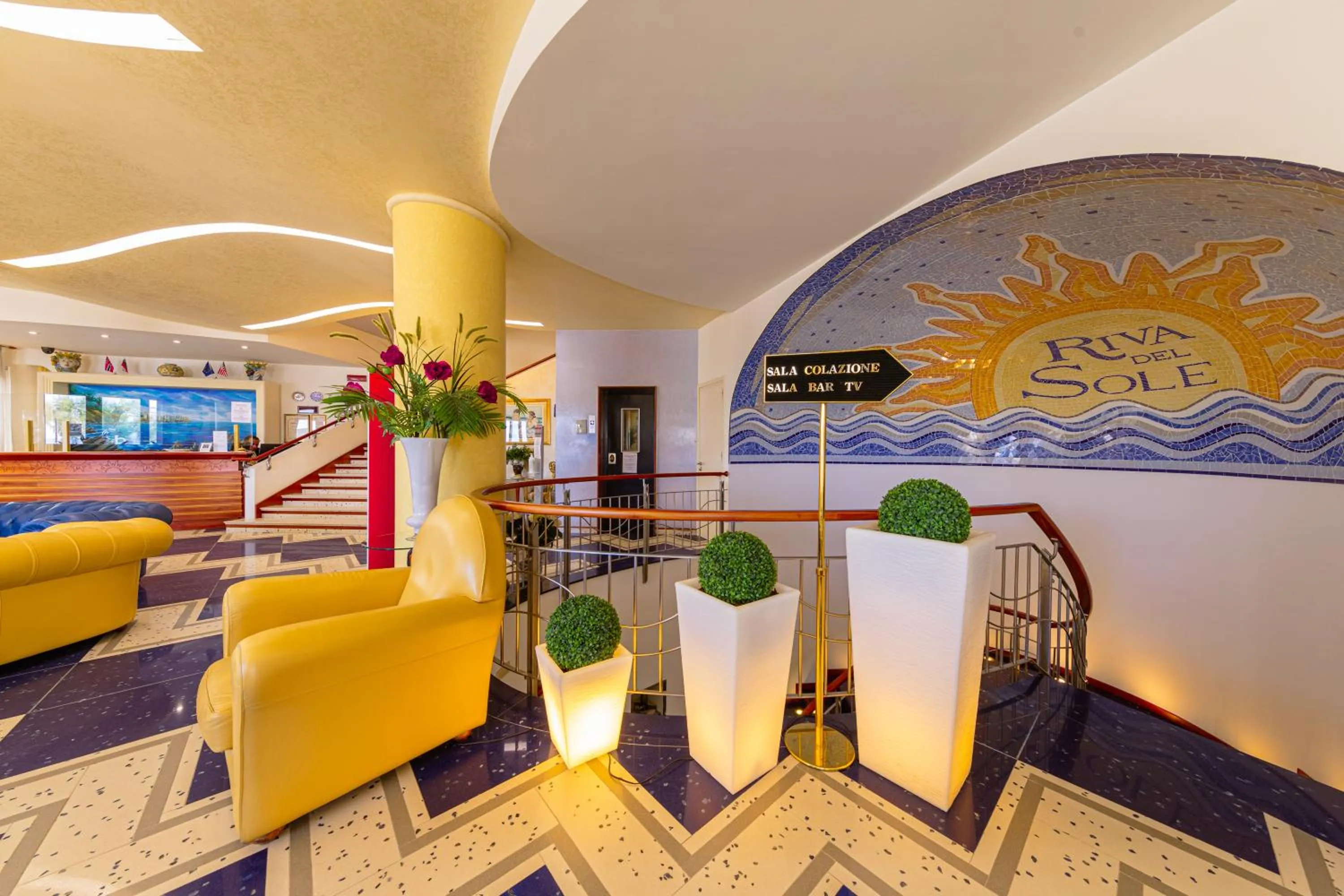Lobby or reception in Hotel Riva Del Sole