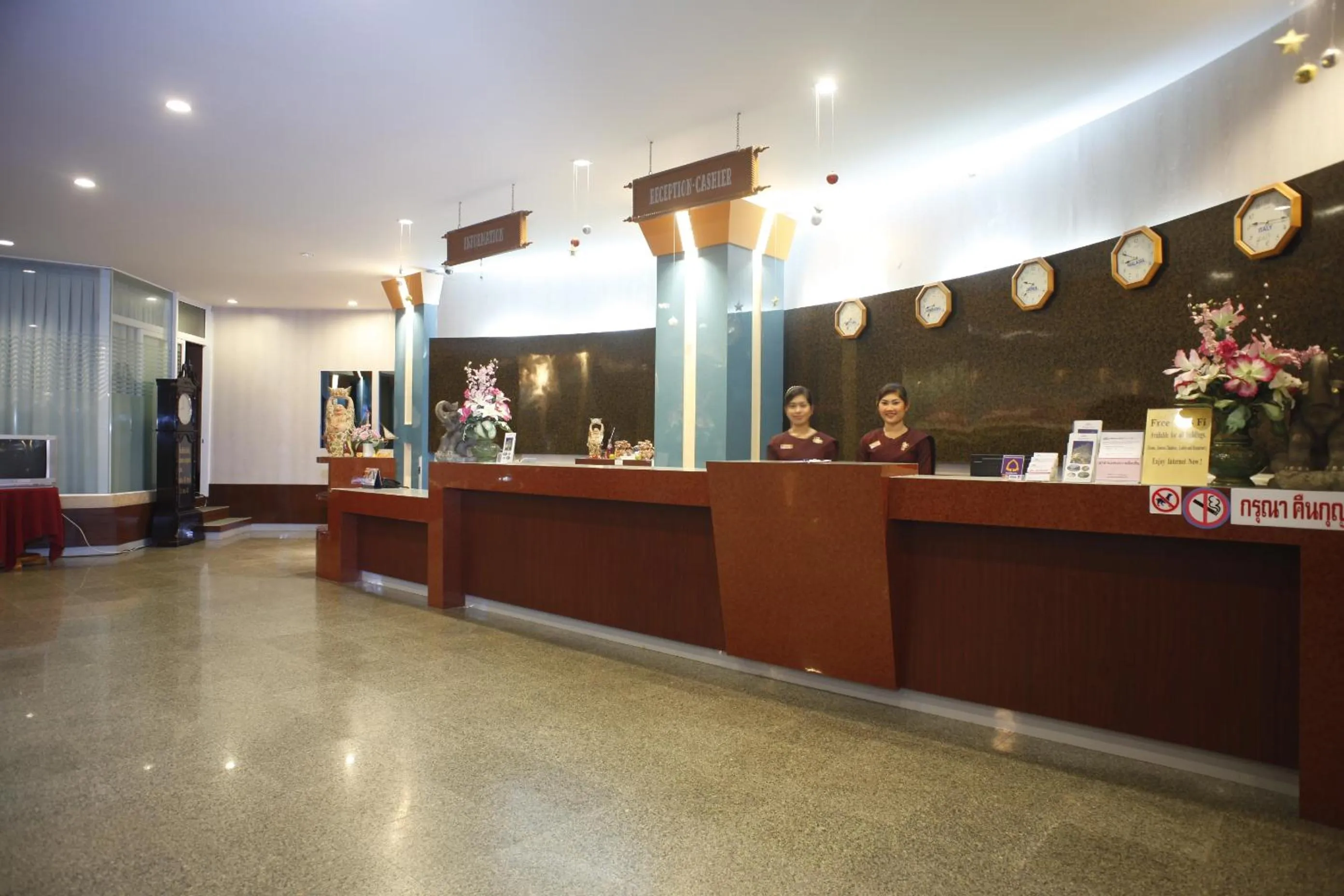 Facade/entrance in Boon Siam Hotel