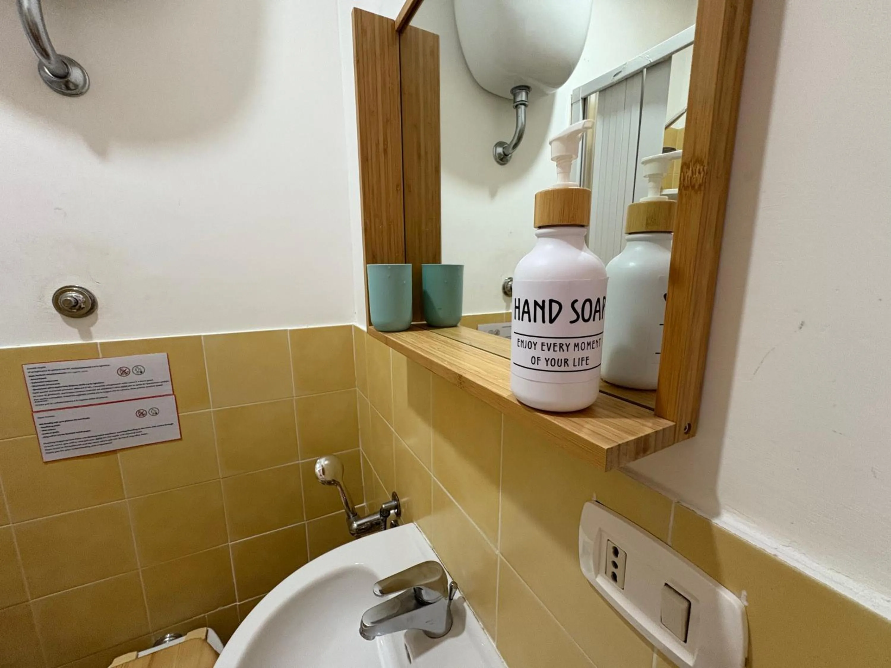 Toilet in B&B Tarumbò