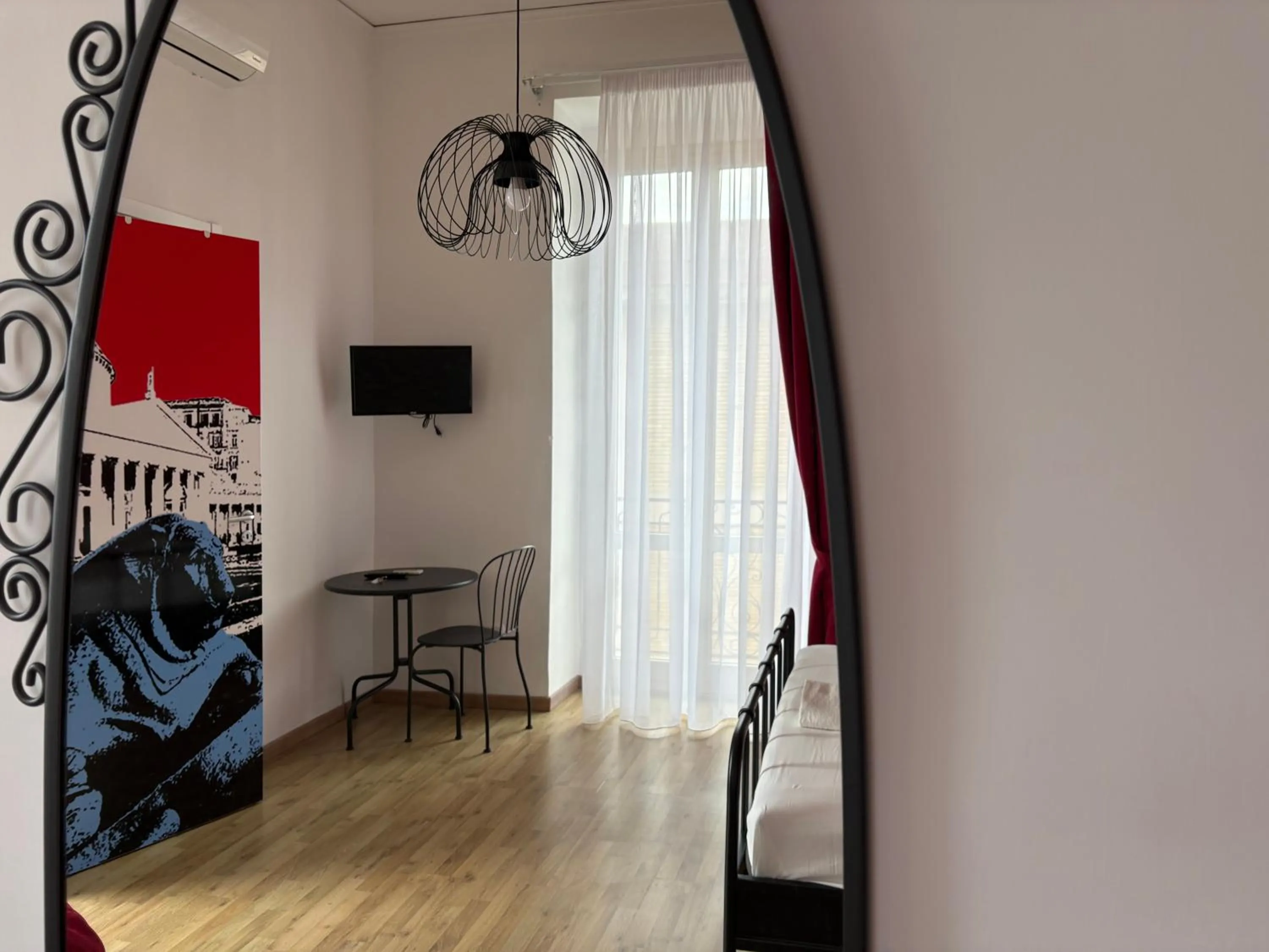 Communal lounge/ TV room, Bed in B&B Tarumbò