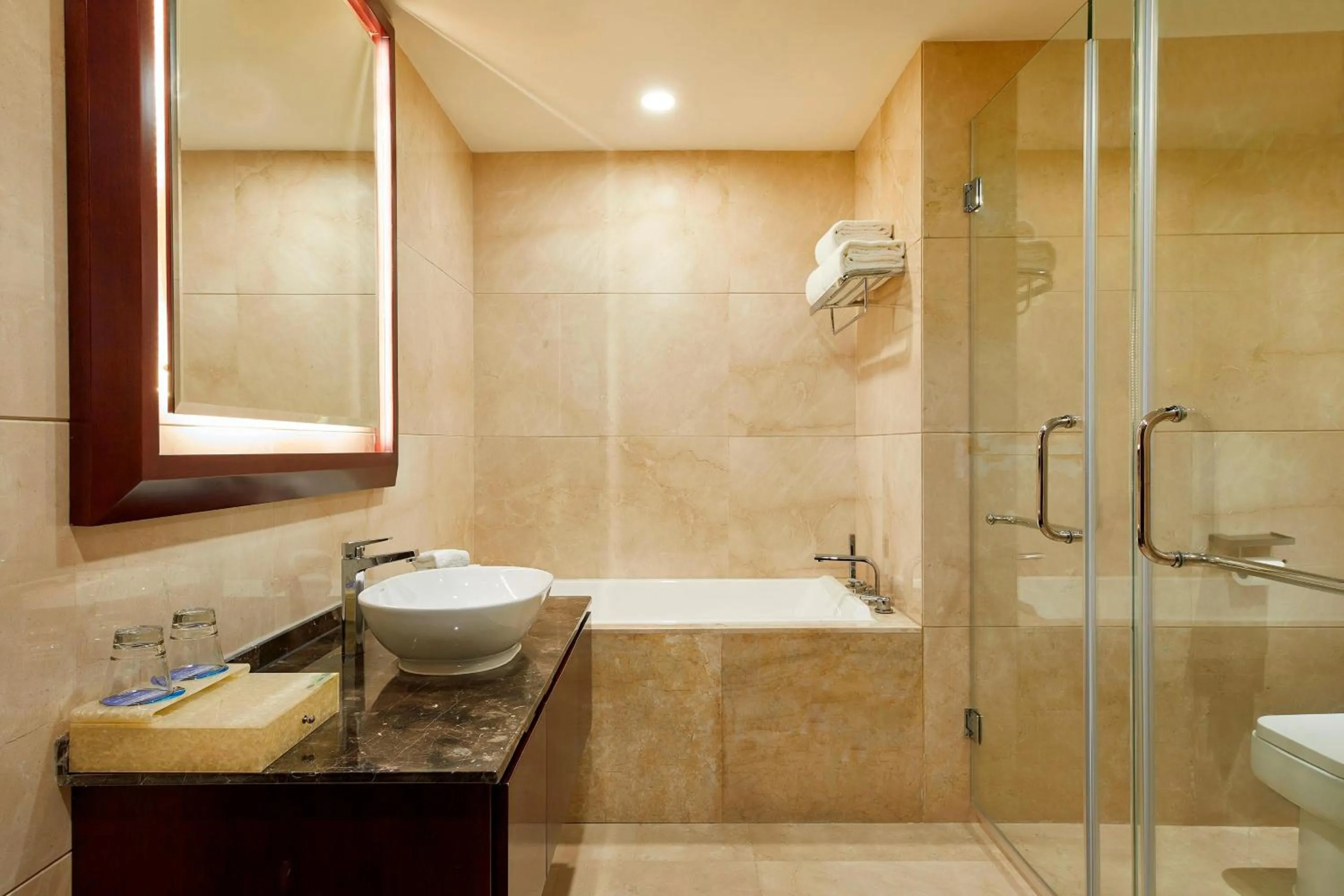 Bathroom in Four Points by Sheraton Danzhou