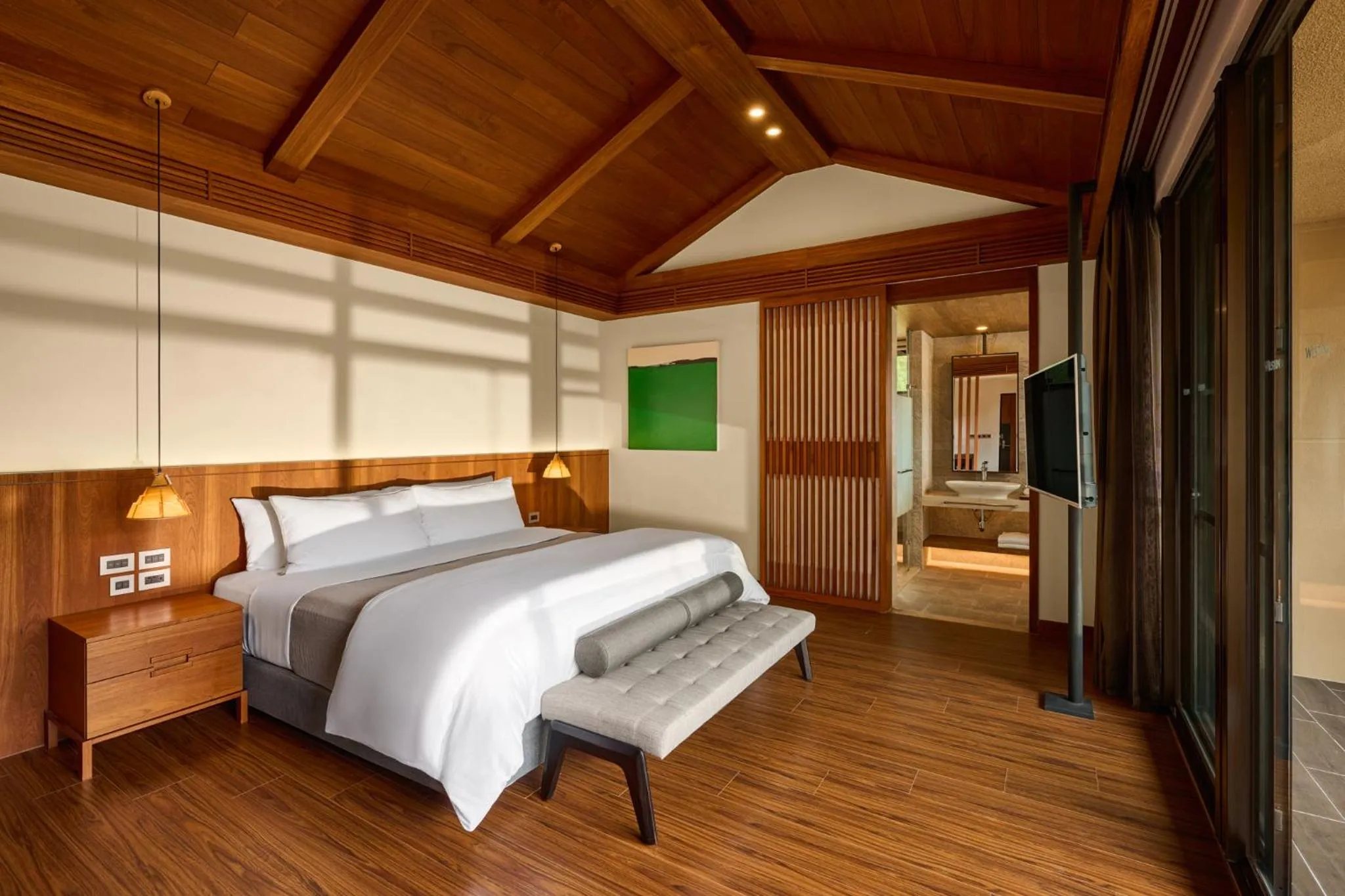 Photo of the whole room, Bed in The Westin Yilan Resort