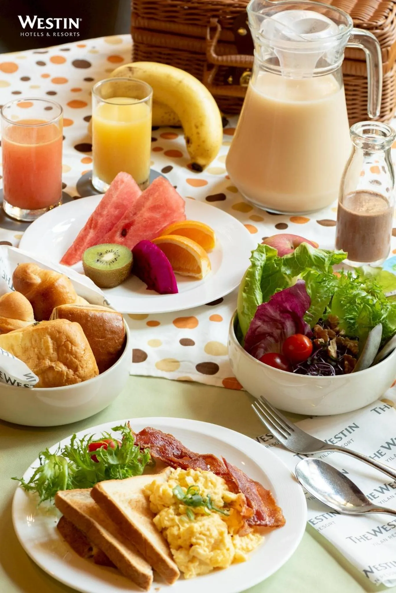 Breakfast in The Westin Yilan Resort