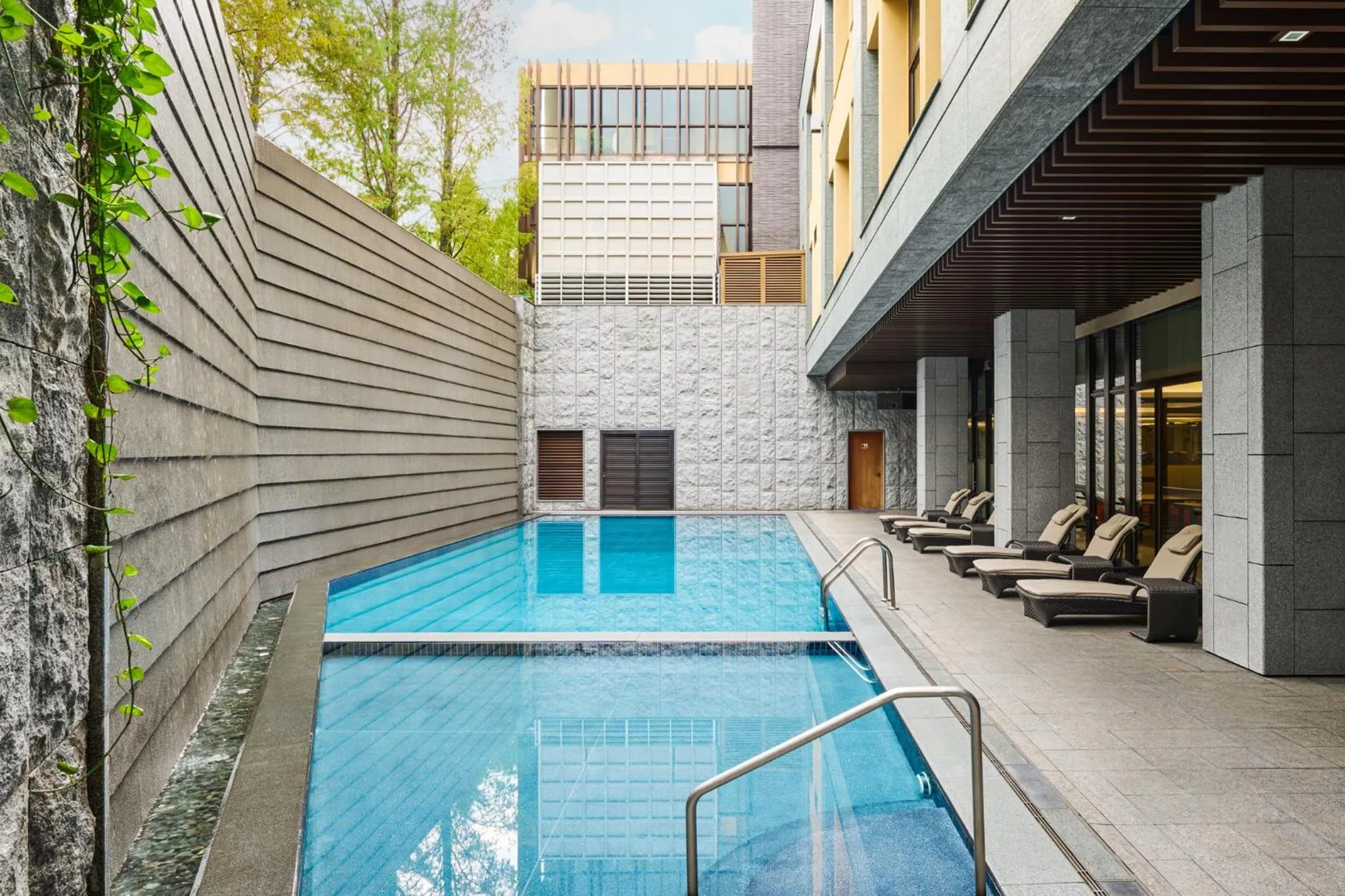 Pool view in The Westin Yilan Resort