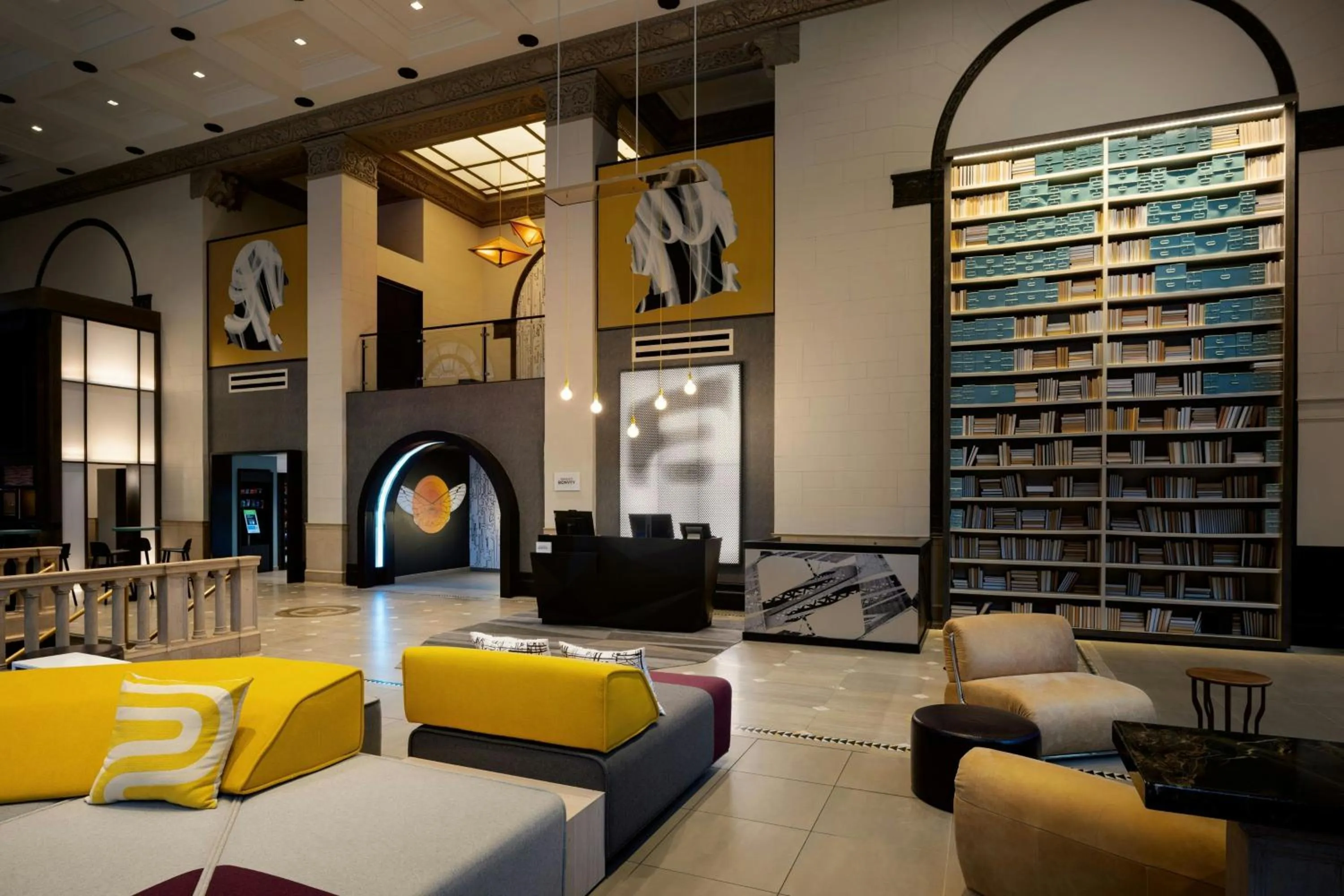 Lobby or reception in Aloft Philadelphia Downtown