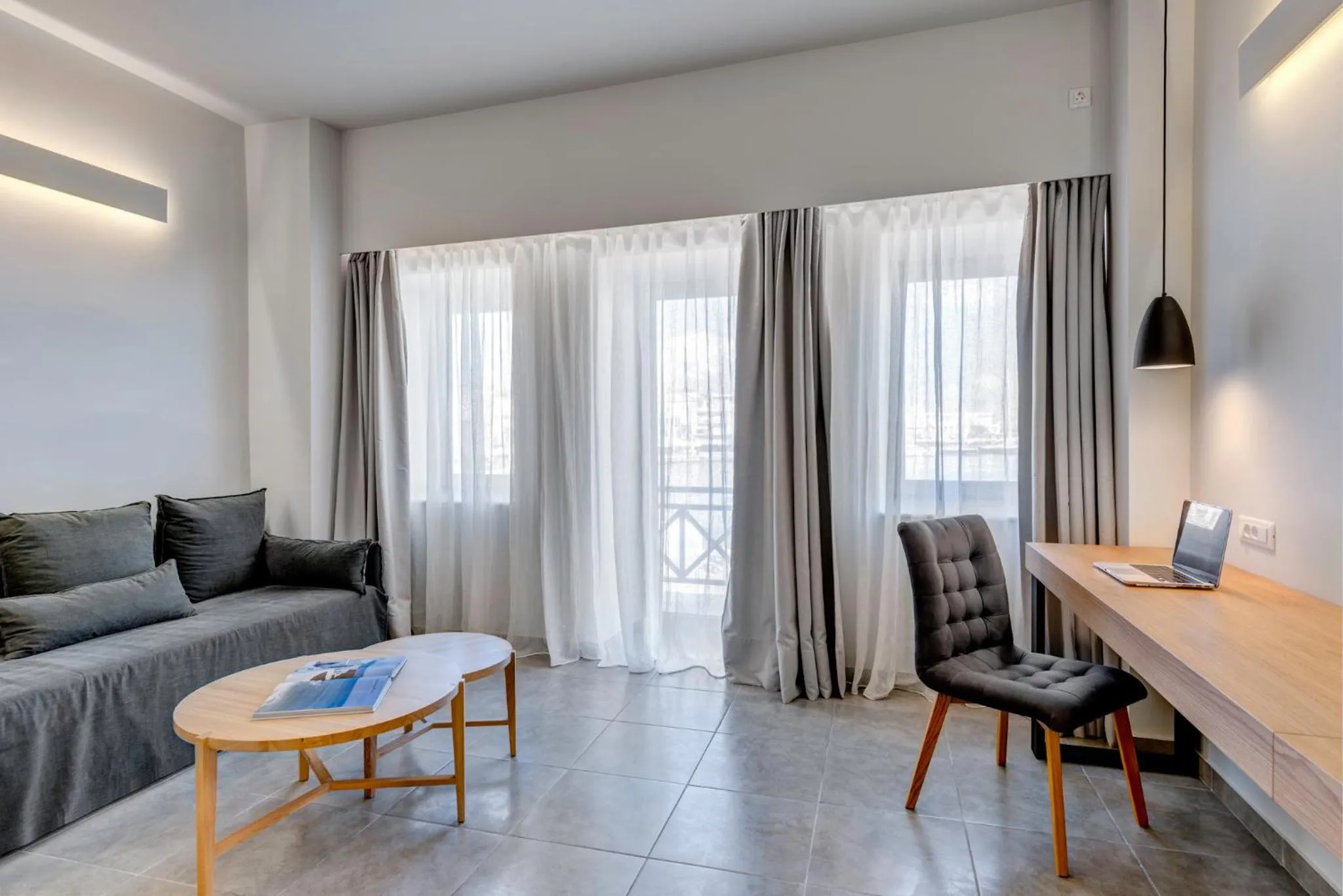 Bedroom in Naves Suites