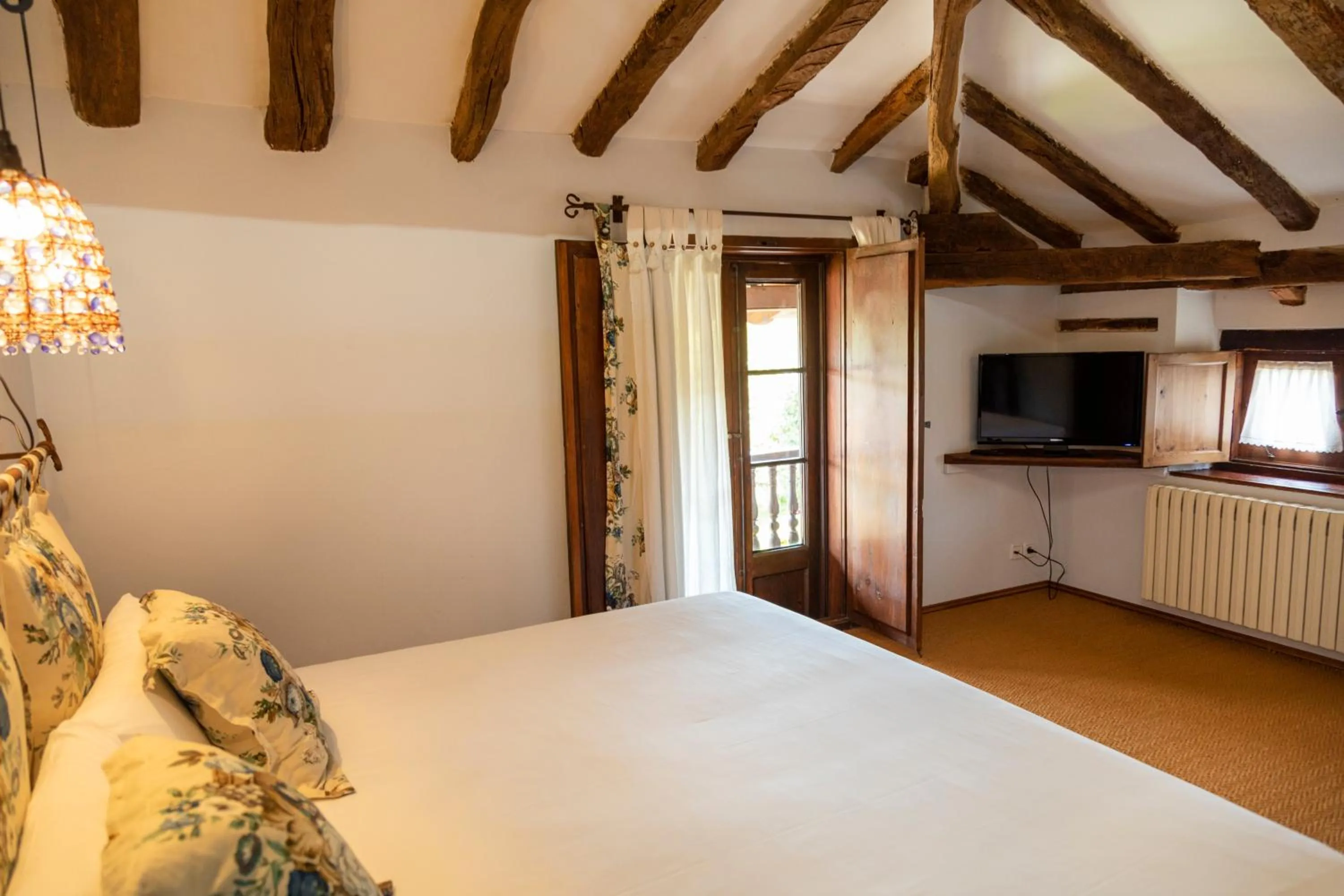 Bedroom, Bed in La Casona de Hermosa