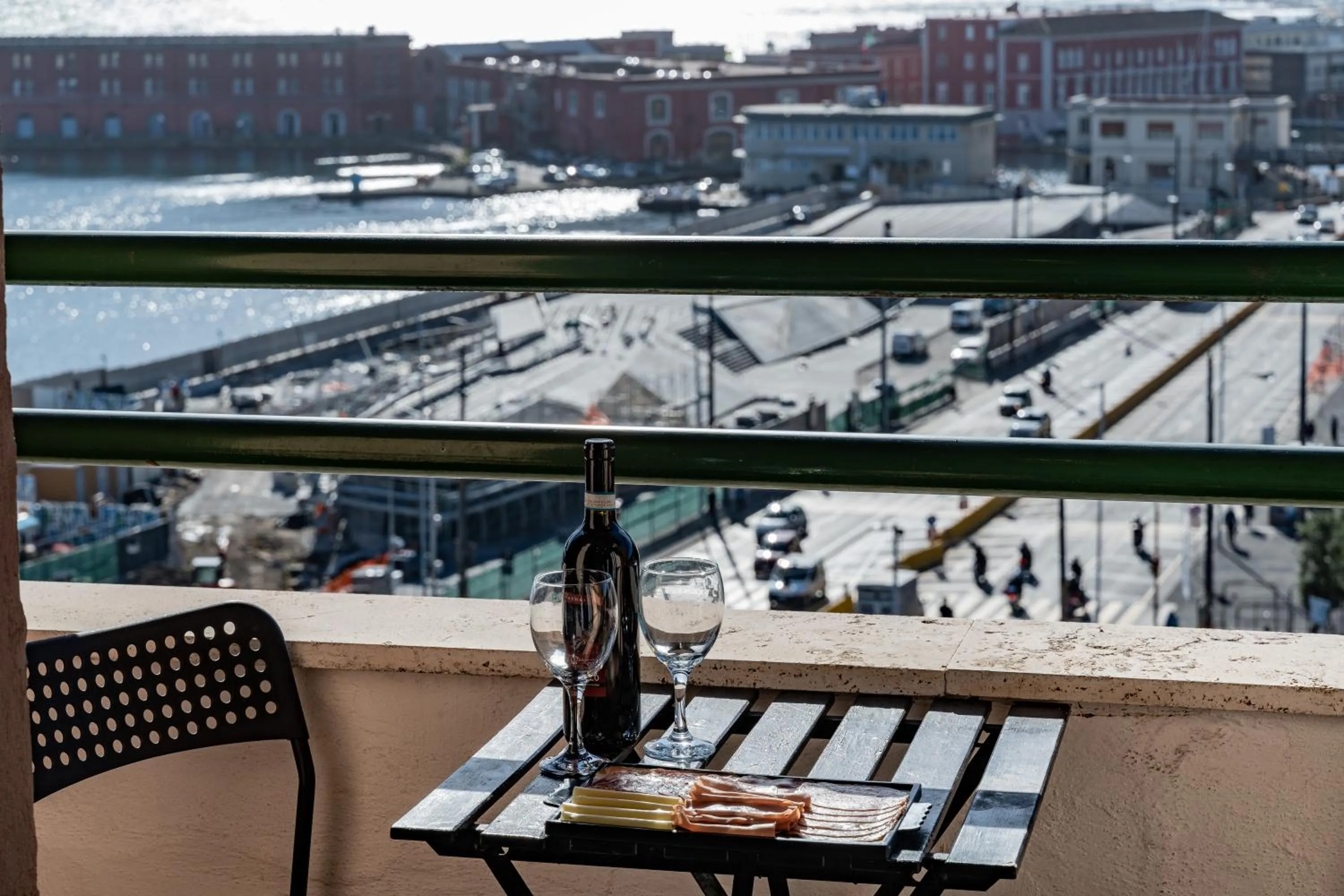 City view in Covo Degli Angioini