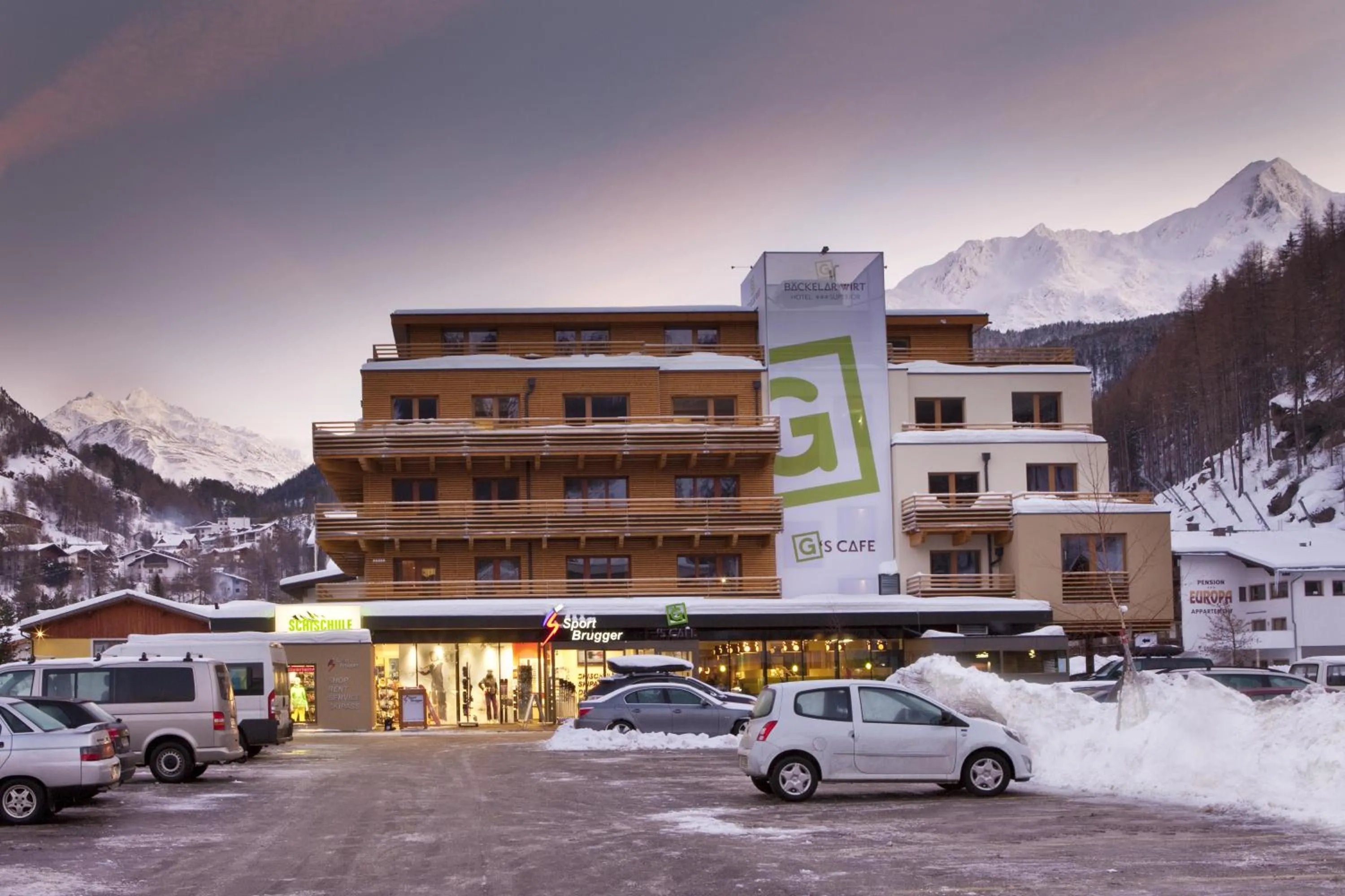 Property building in Hotel Bäckelar Wirt Superior