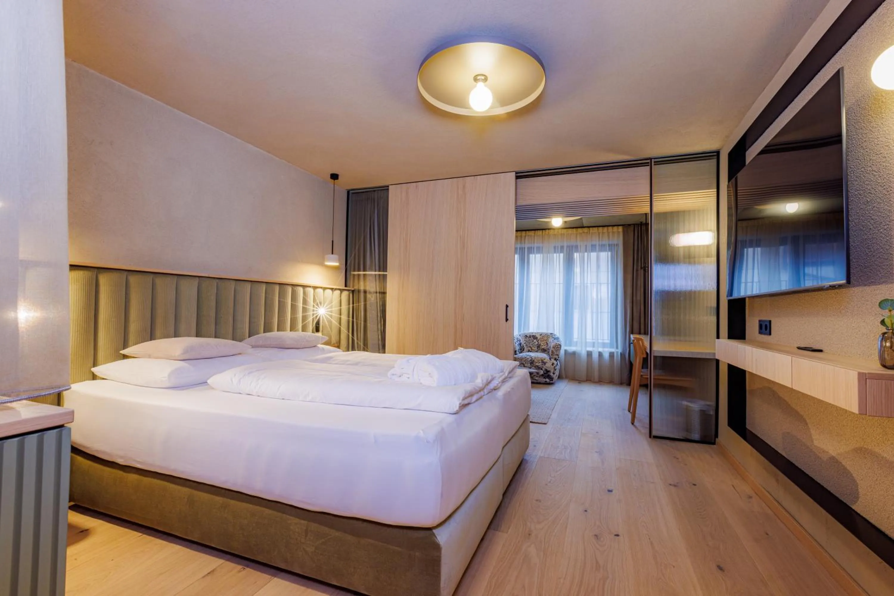 Photo of the whole room, Bed in Hotel Bäckelar Wirt Superior