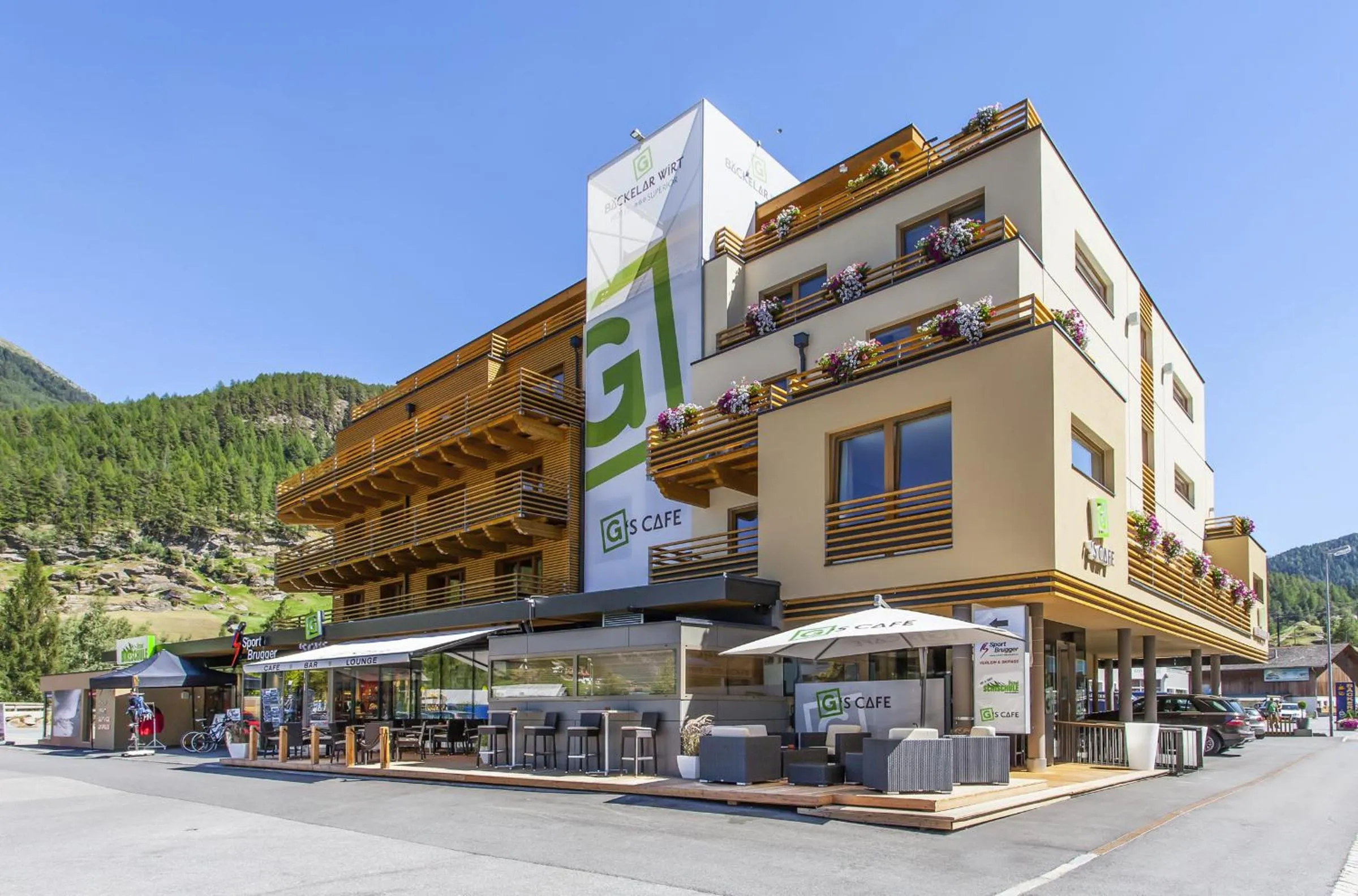 Property building in Hotel Bäckelar Wirt Superior