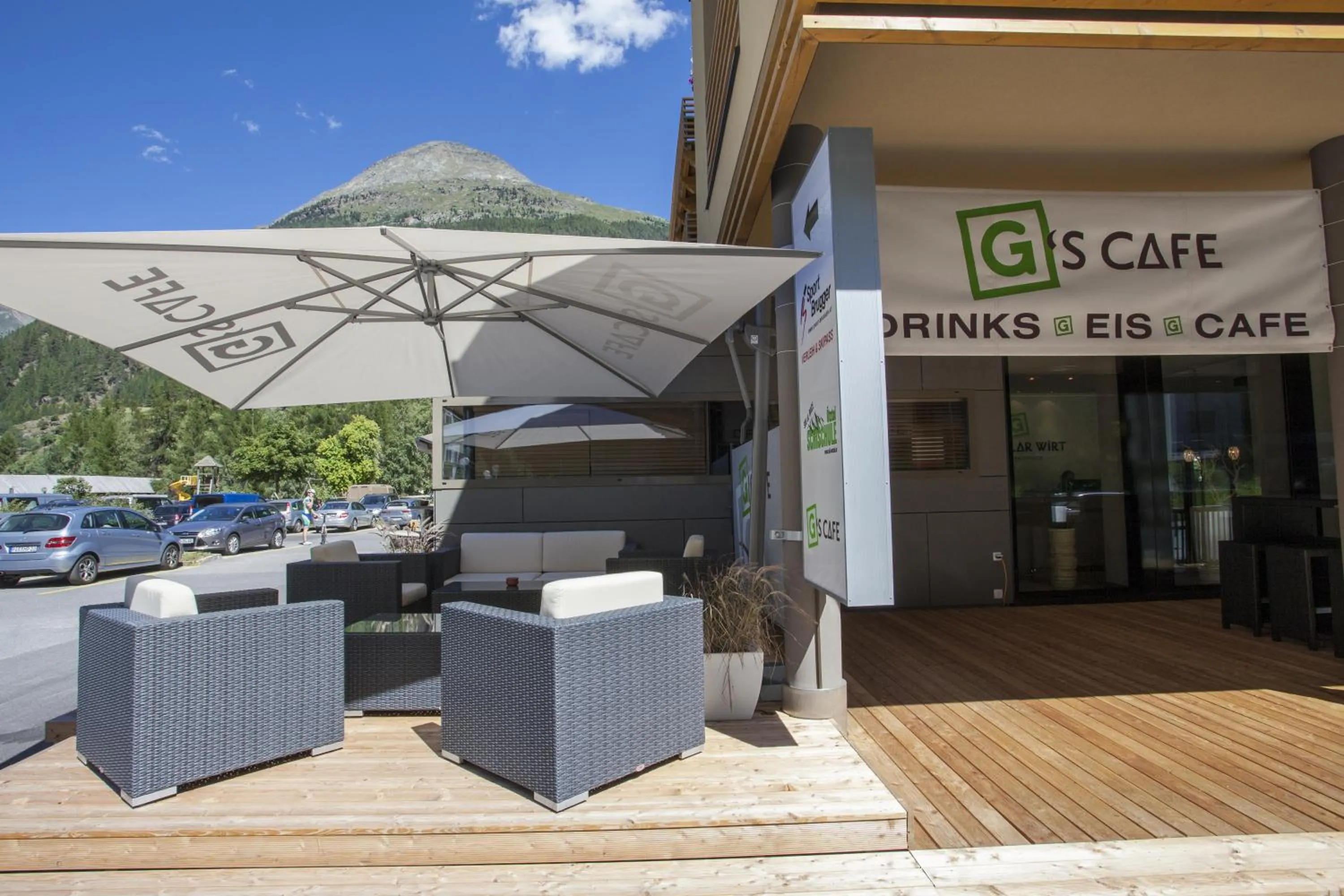 Balcony/Terrace in Hotel Bäckelar Wirt Superior