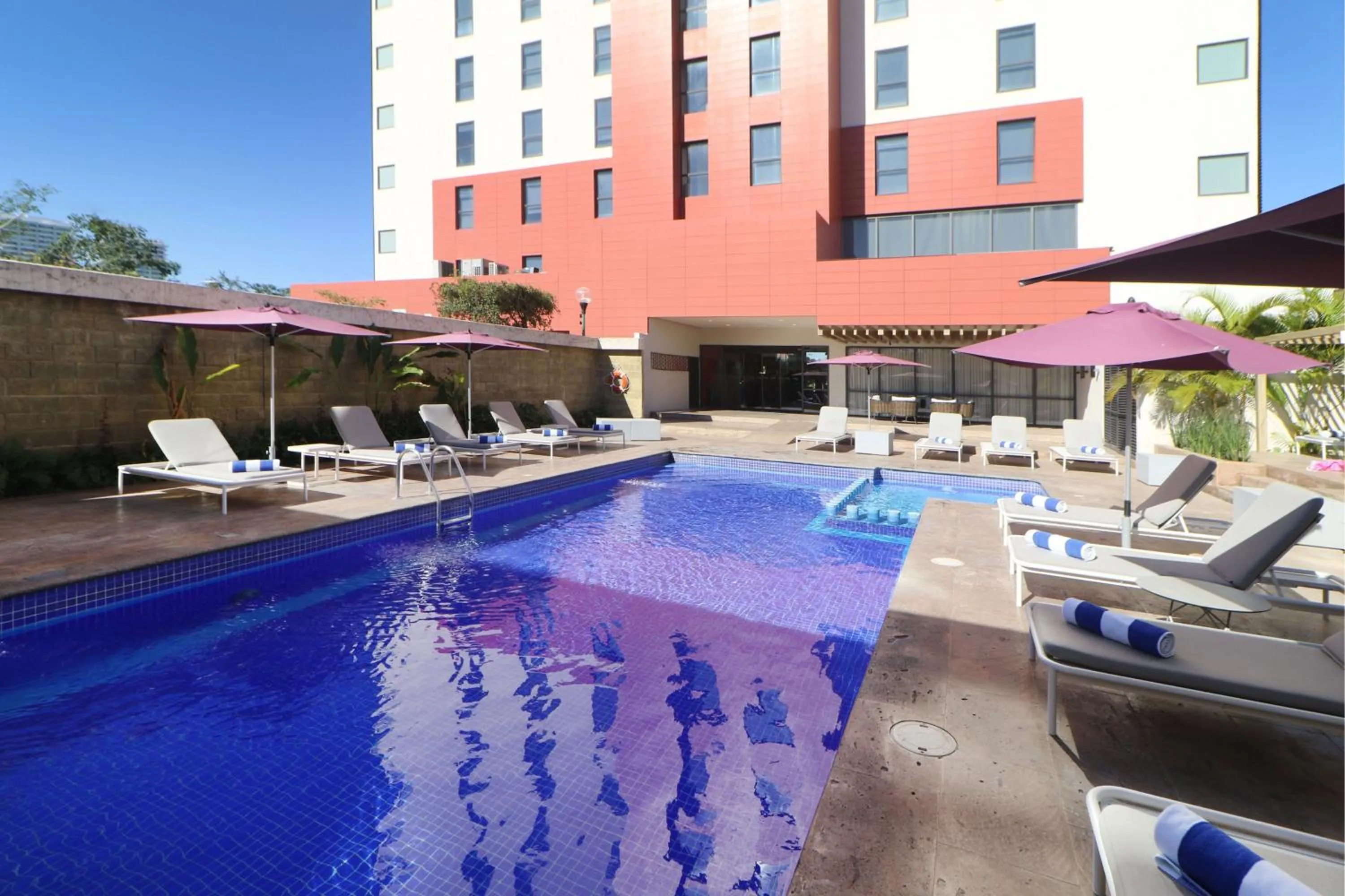 Swimming pool in City Express Plus by Marriott Puerto Vallarta