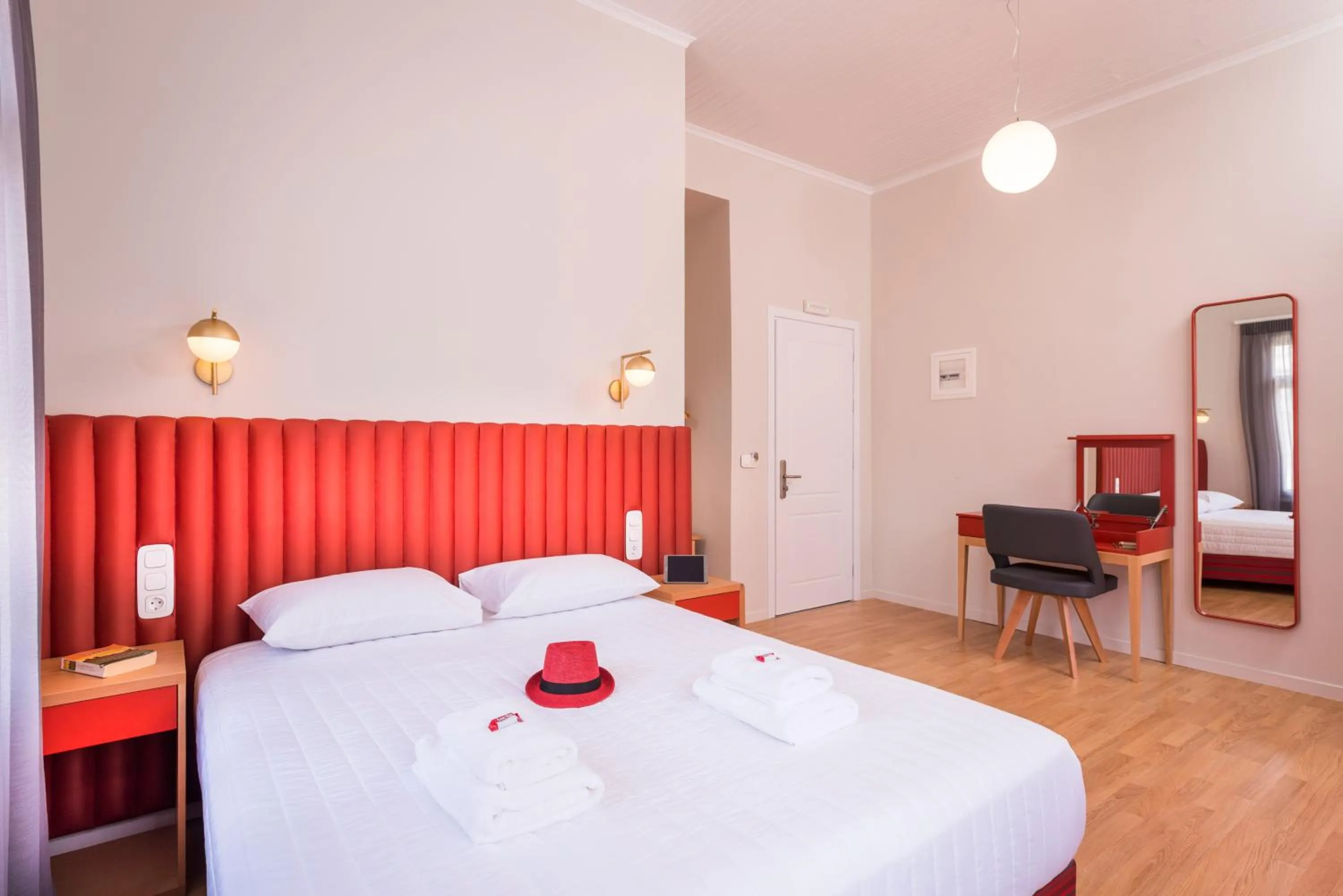 Bed in TheJoy City Suites