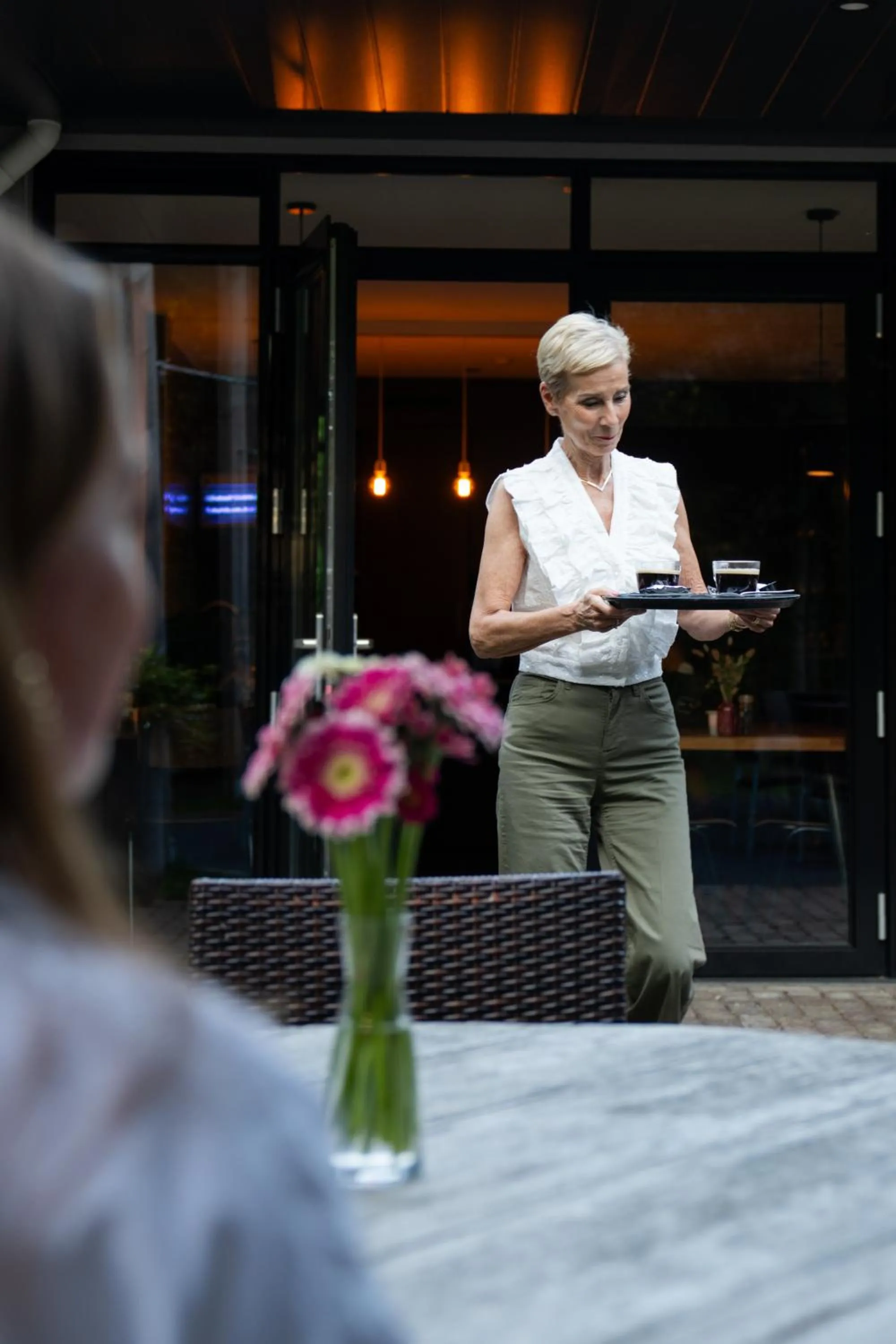 Staff in Boutique Hotel Bed&Bos