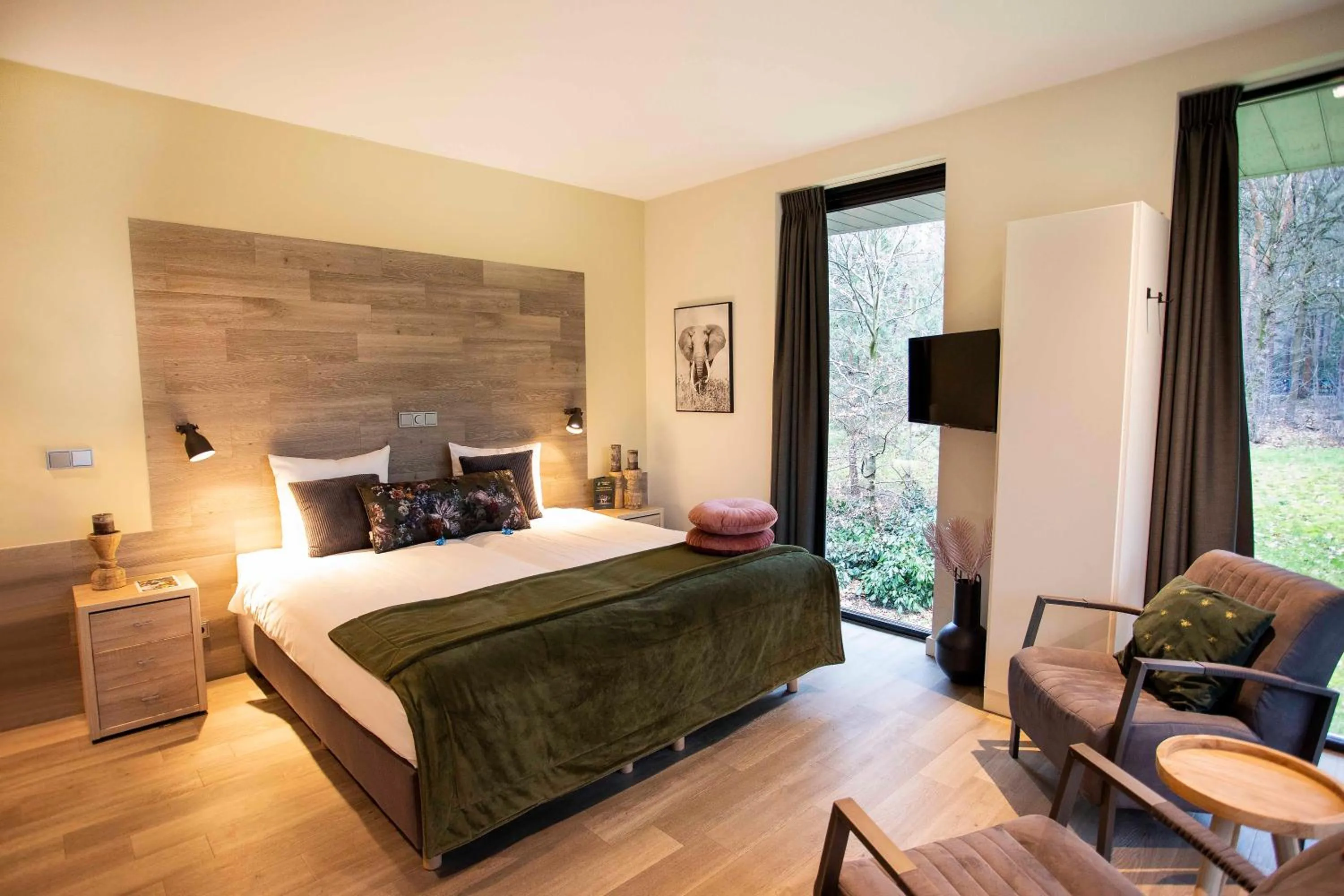 Bed in Boutique Hotel Bed&Bos