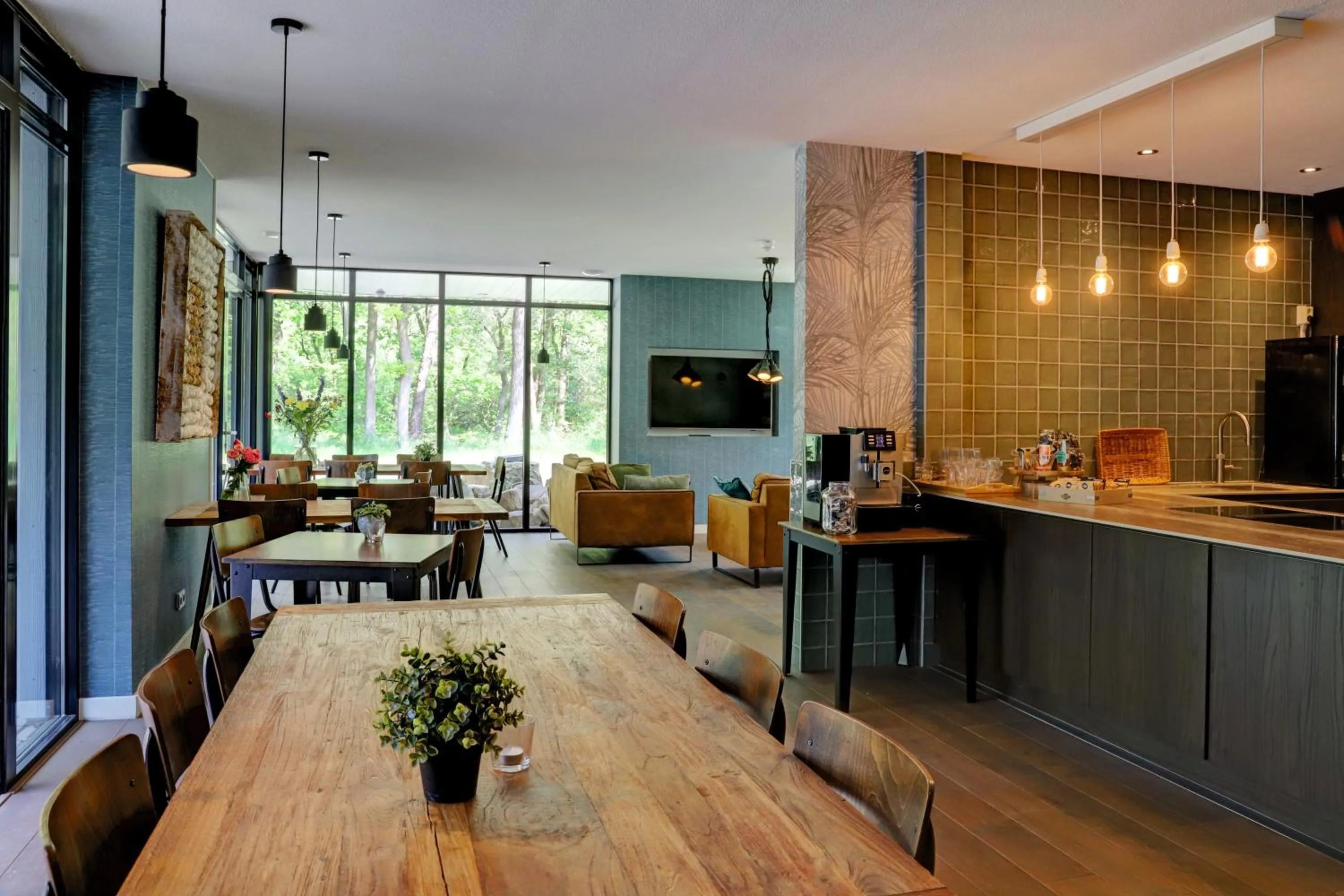 Kitchen or kitchenette in Boutique Hotel Bed&Bos