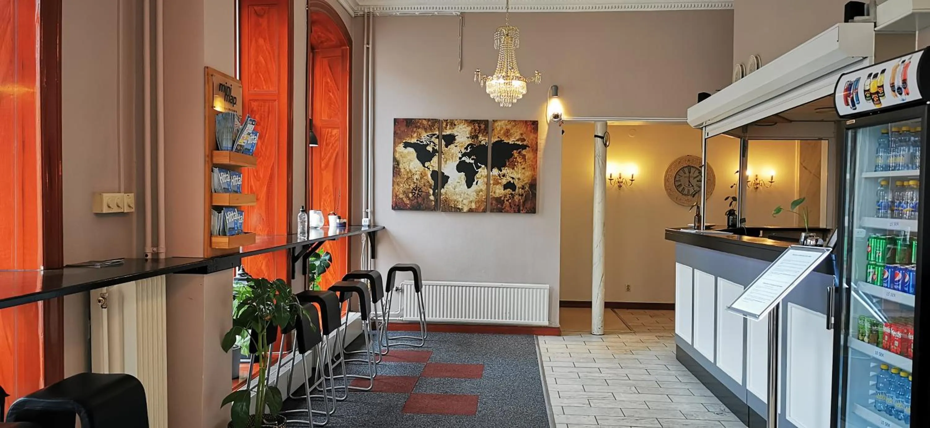 Lobby or reception in Sundsvall City Hotel