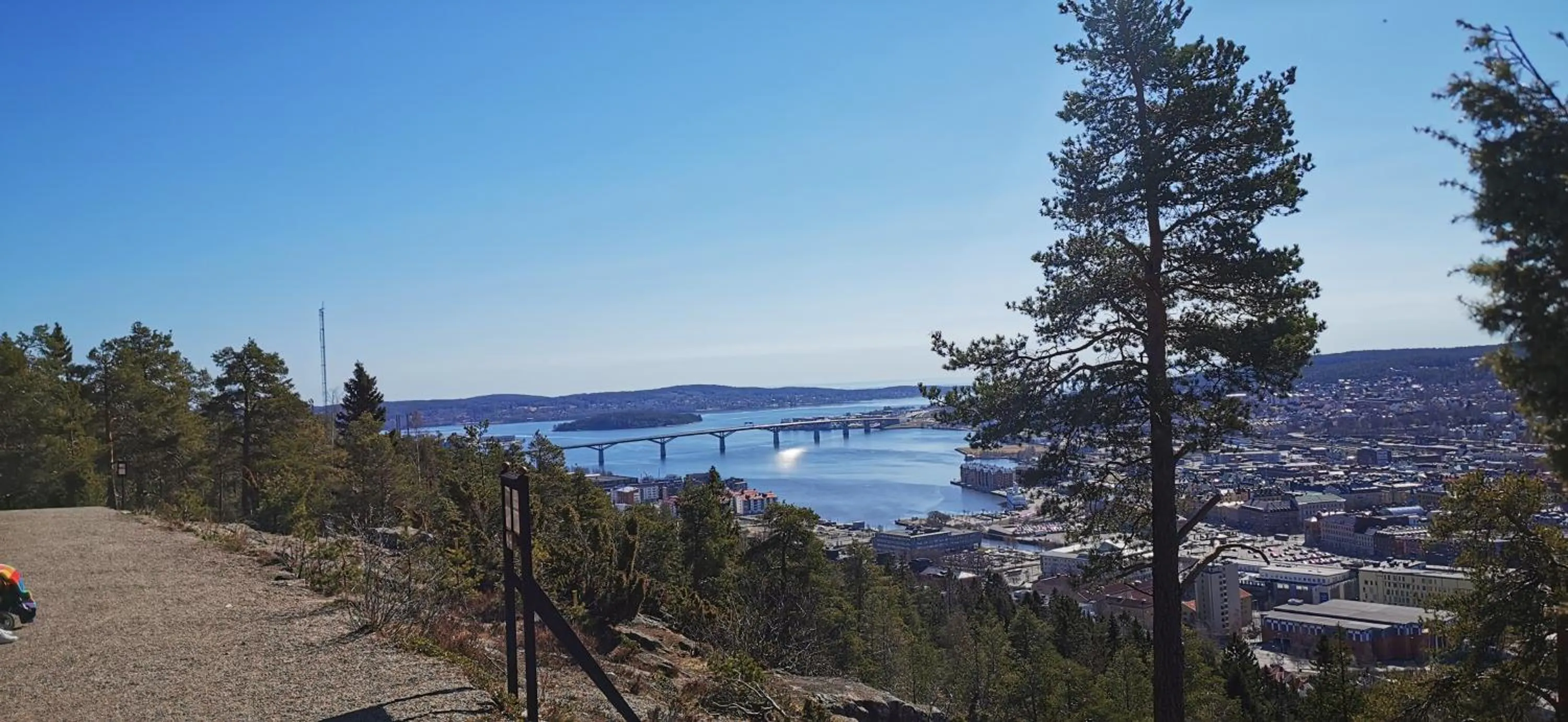 City view in Sundsvall City Hotel