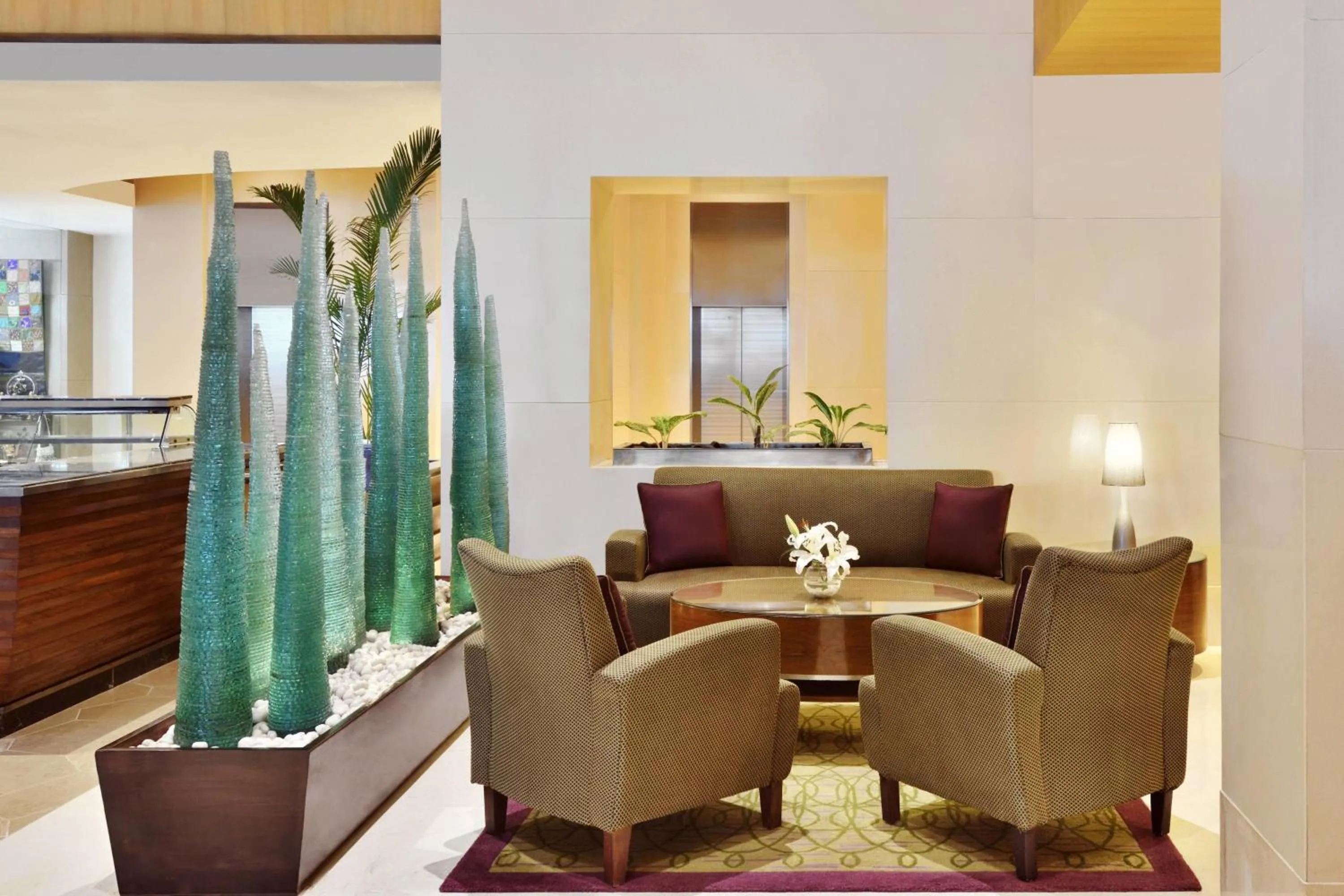 Lobby or reception in Courtyard by Marriott Chennai