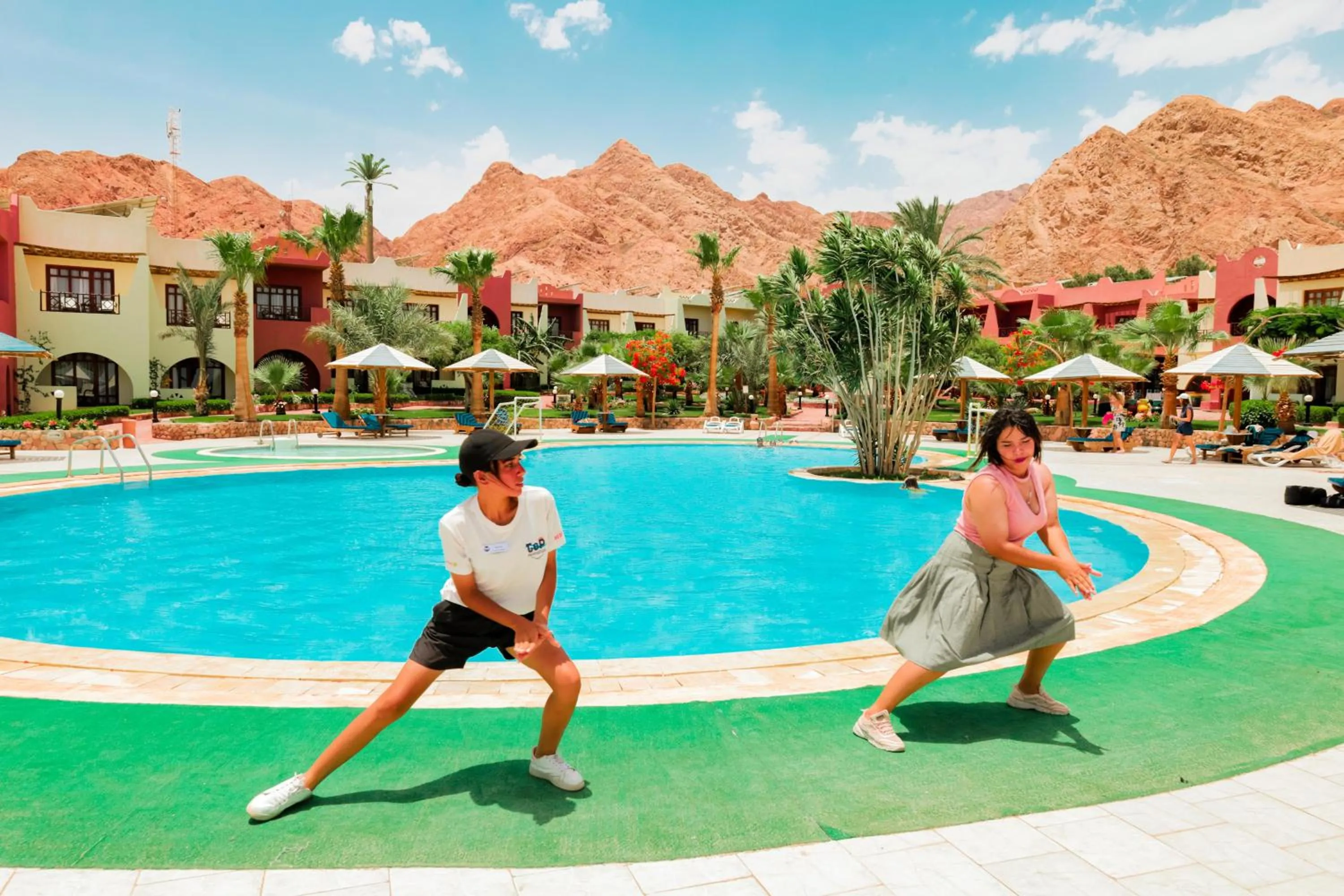 Swimming pool in Tropitel Dahab Oasis