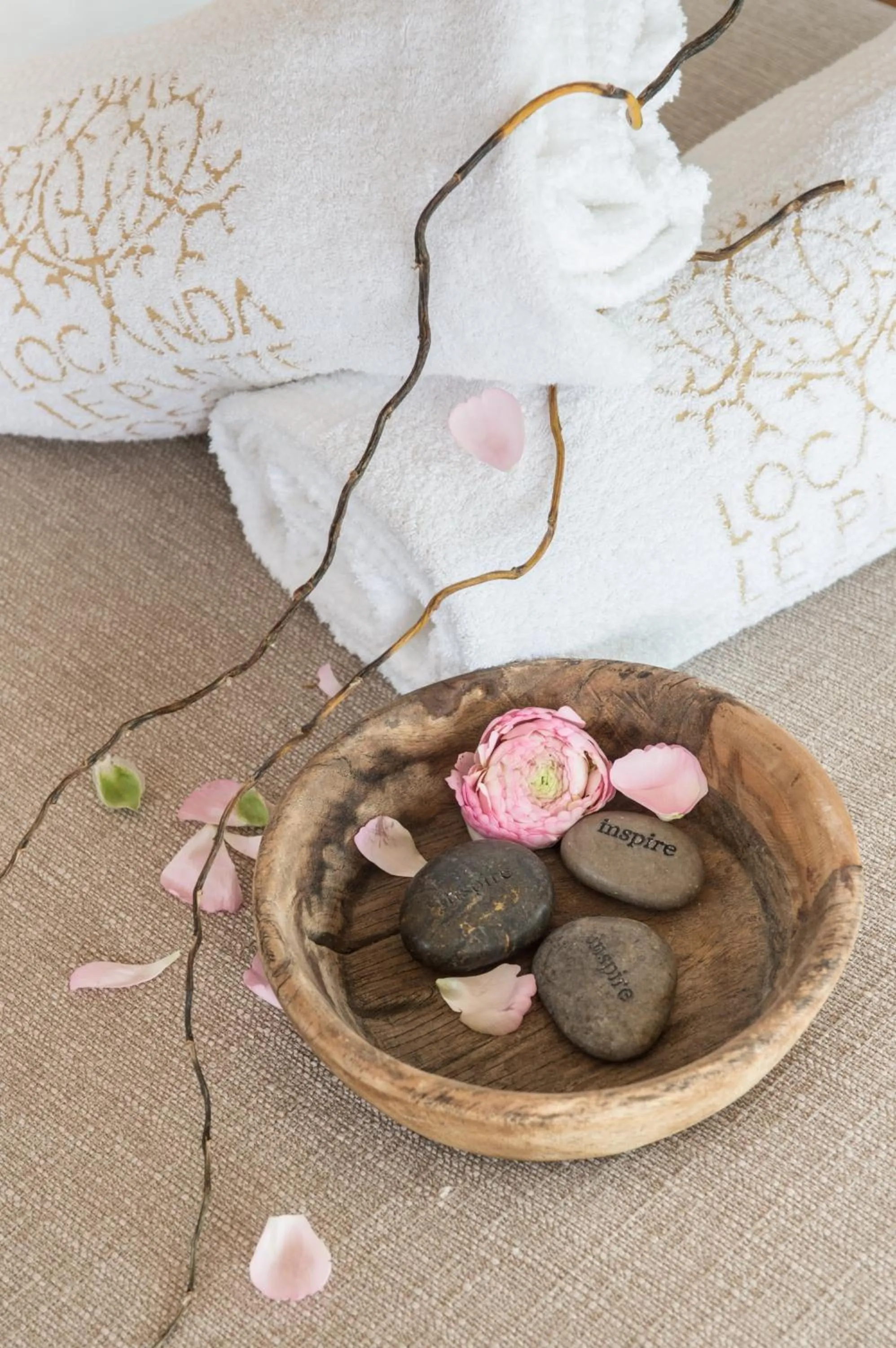 Decorative detail in Locanda Le Piazze