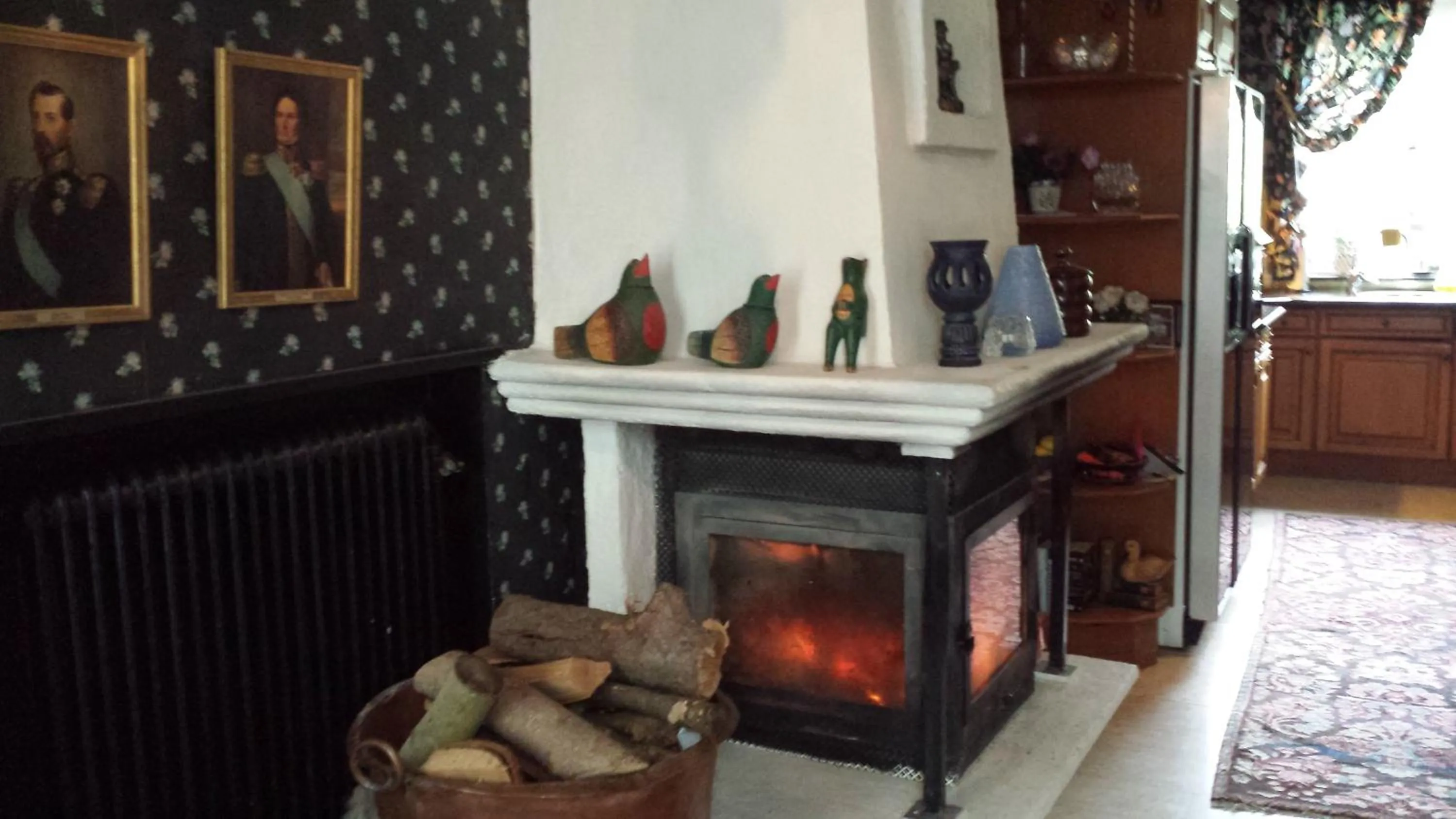 Communal kitchen in Villa Signedal Hostel