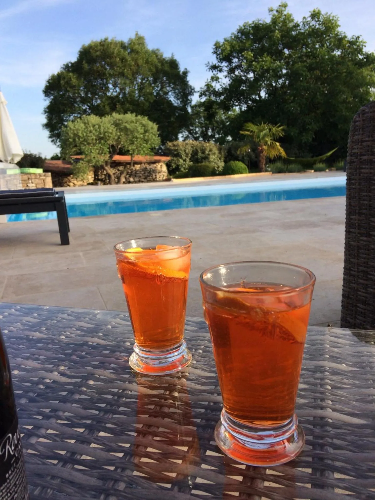 Swimming pool in Le Couvent