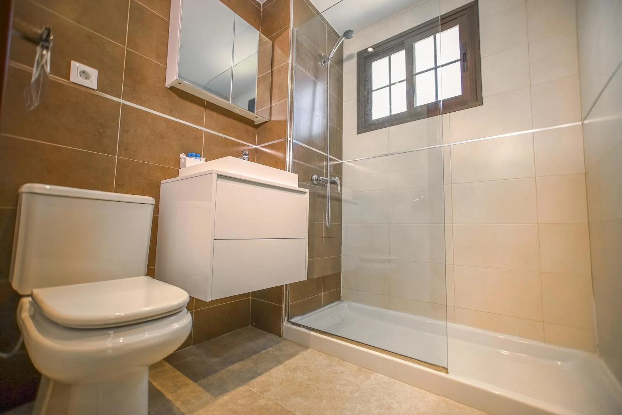 Bathroom in Club Atlántico